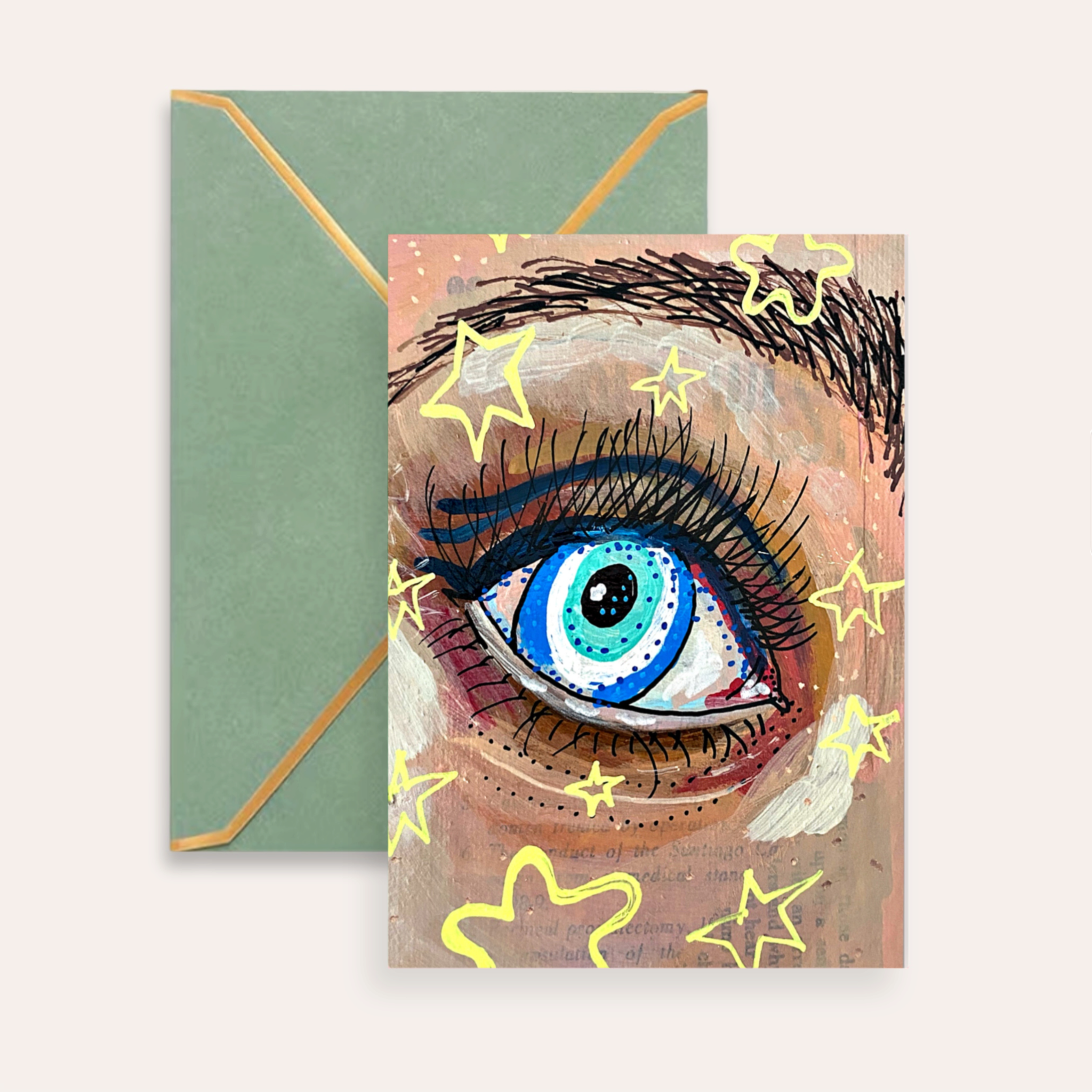 Seeing Stars Fine Art Greeting Card