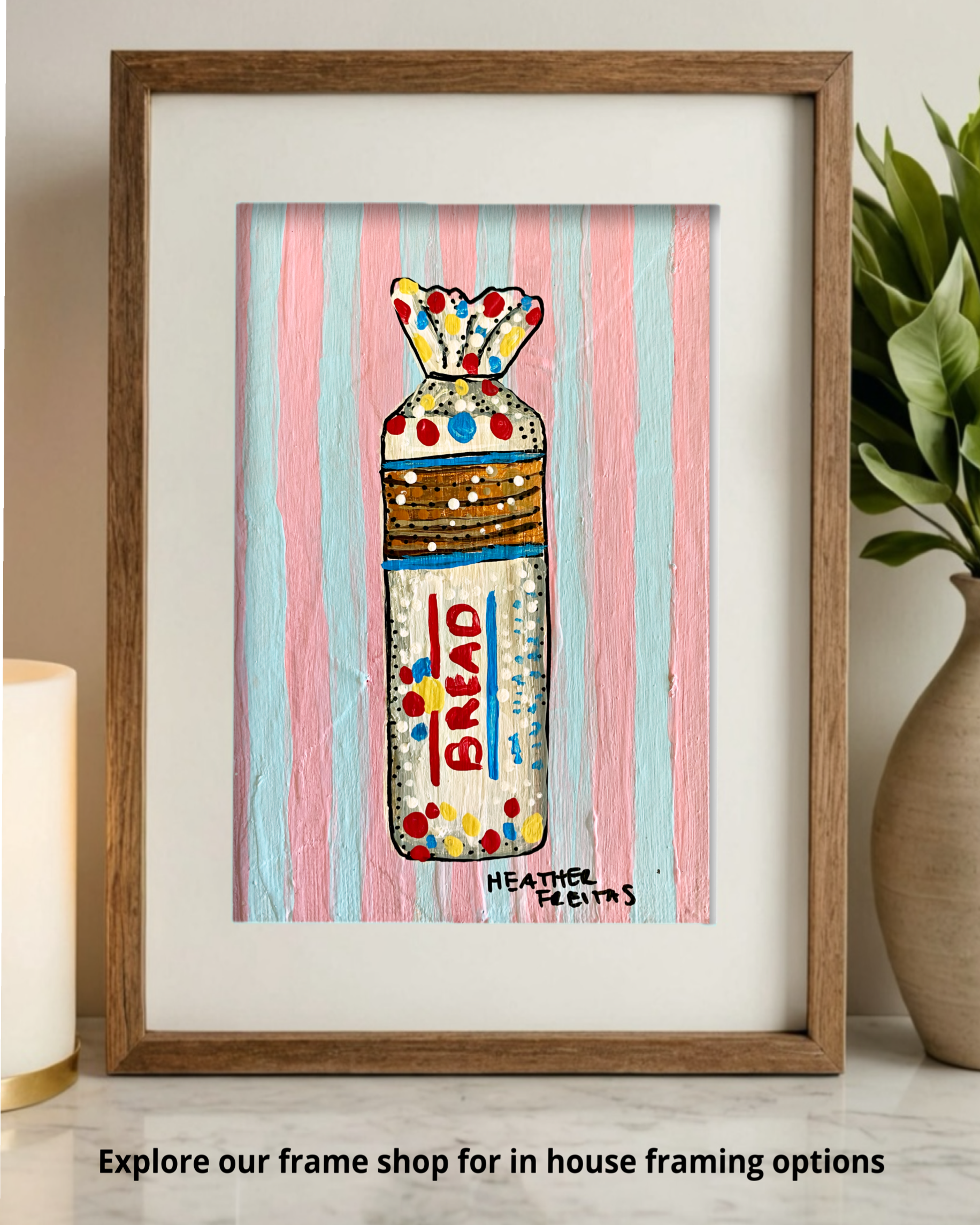 Loaf Of Bread ( Original Painting )