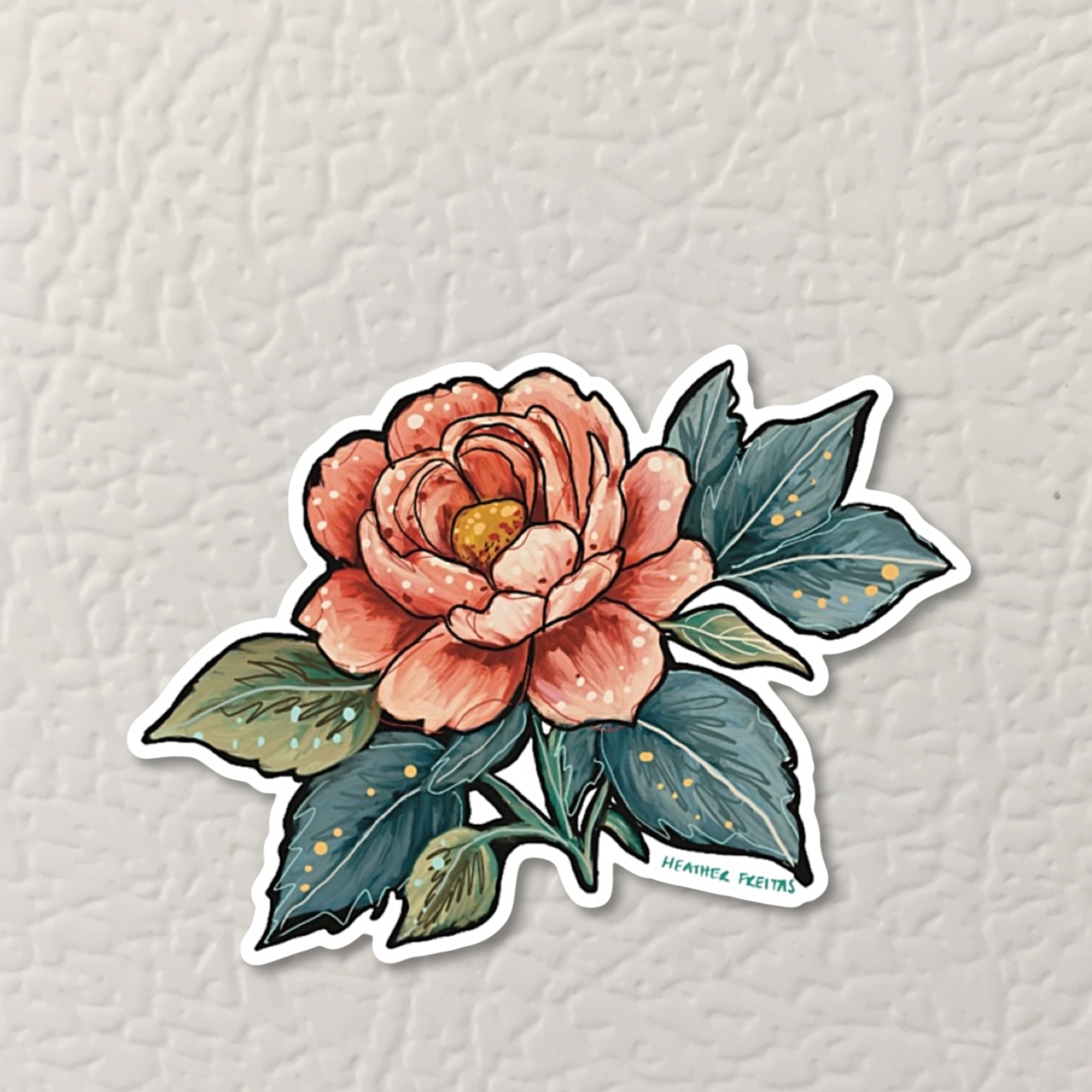 Rose Magnet ( Die-Cut )