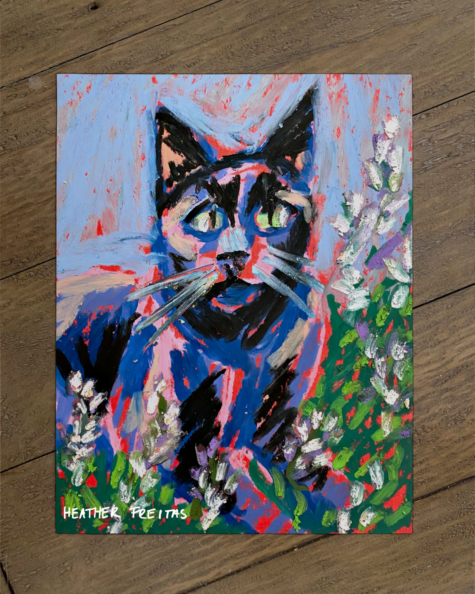 Lilac Cat - Limited Edition Print