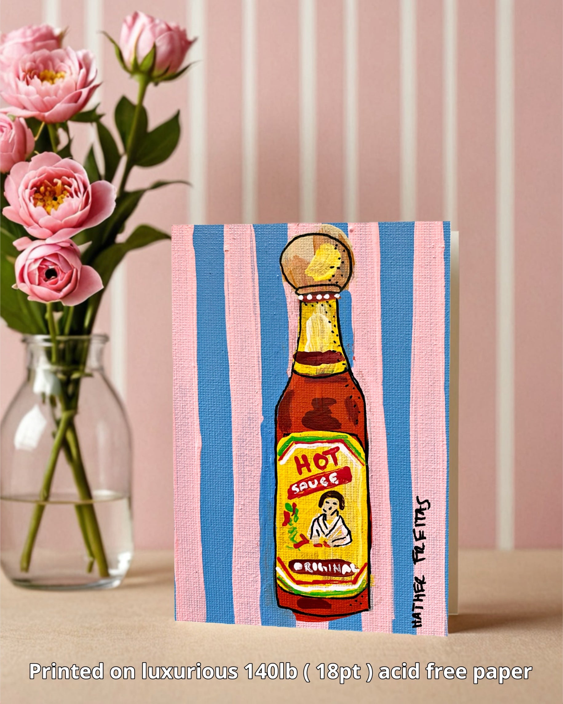 Hot Sauce - Greeting Card / Fine Art Print