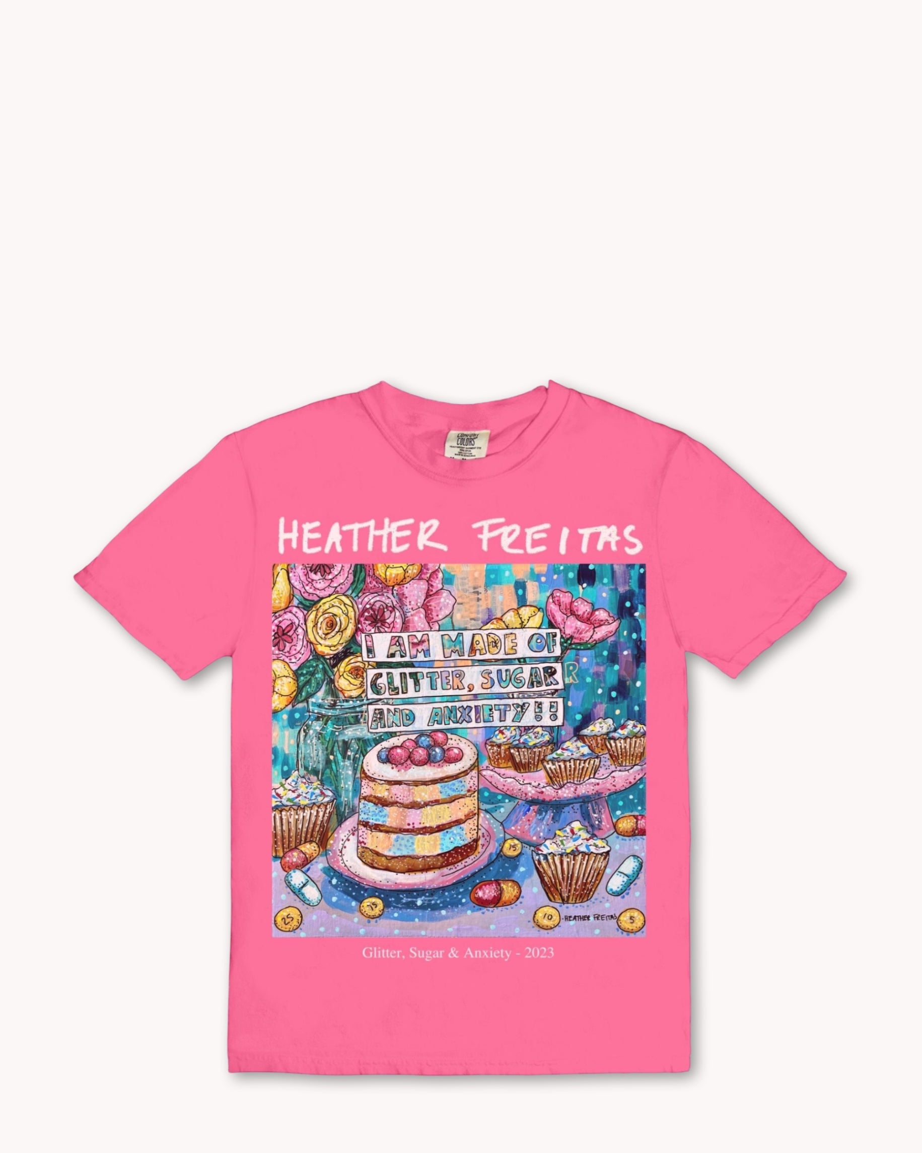 Glitter, Sugar & Anxiety Tee