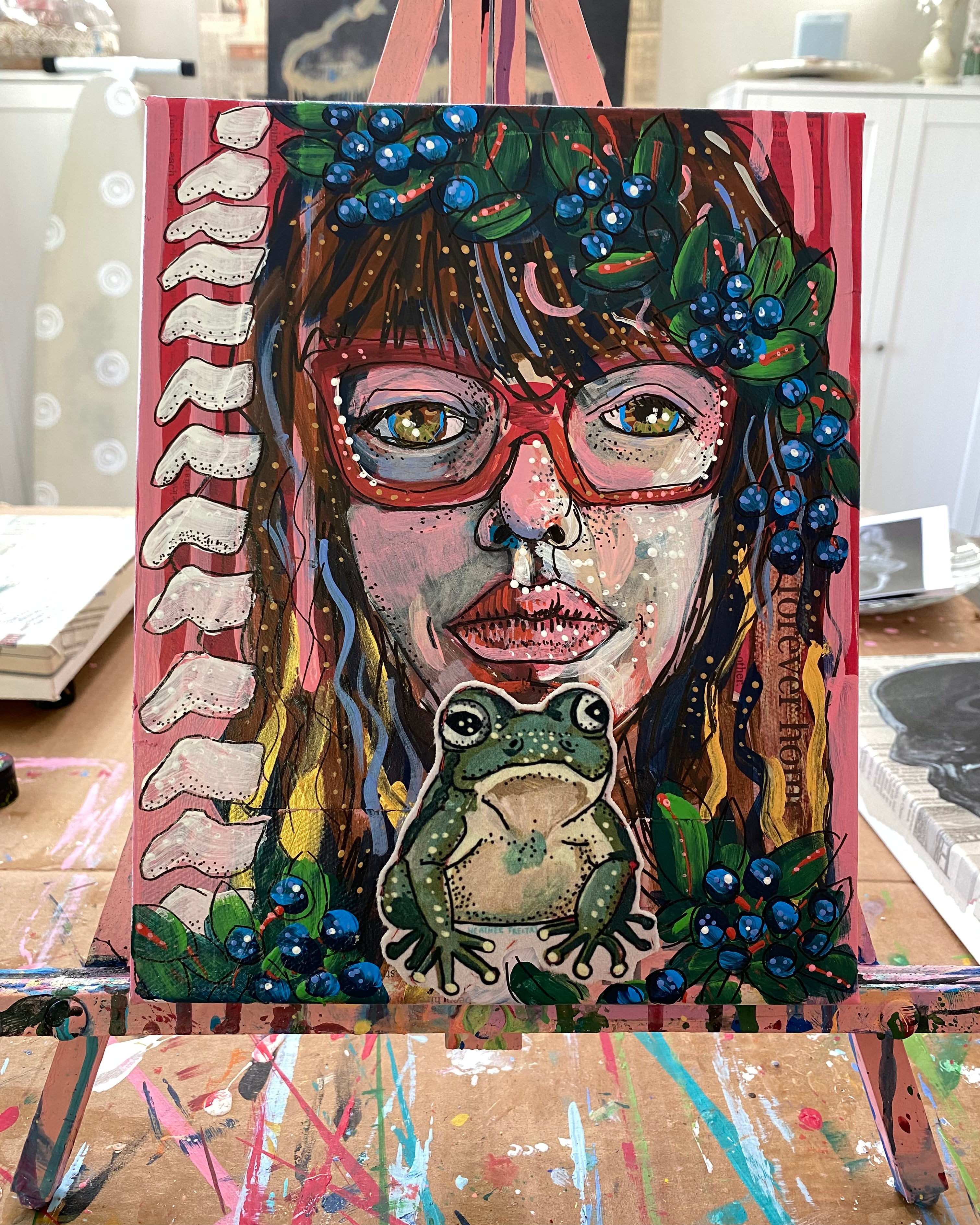 Chokeberry ( Original Painting )