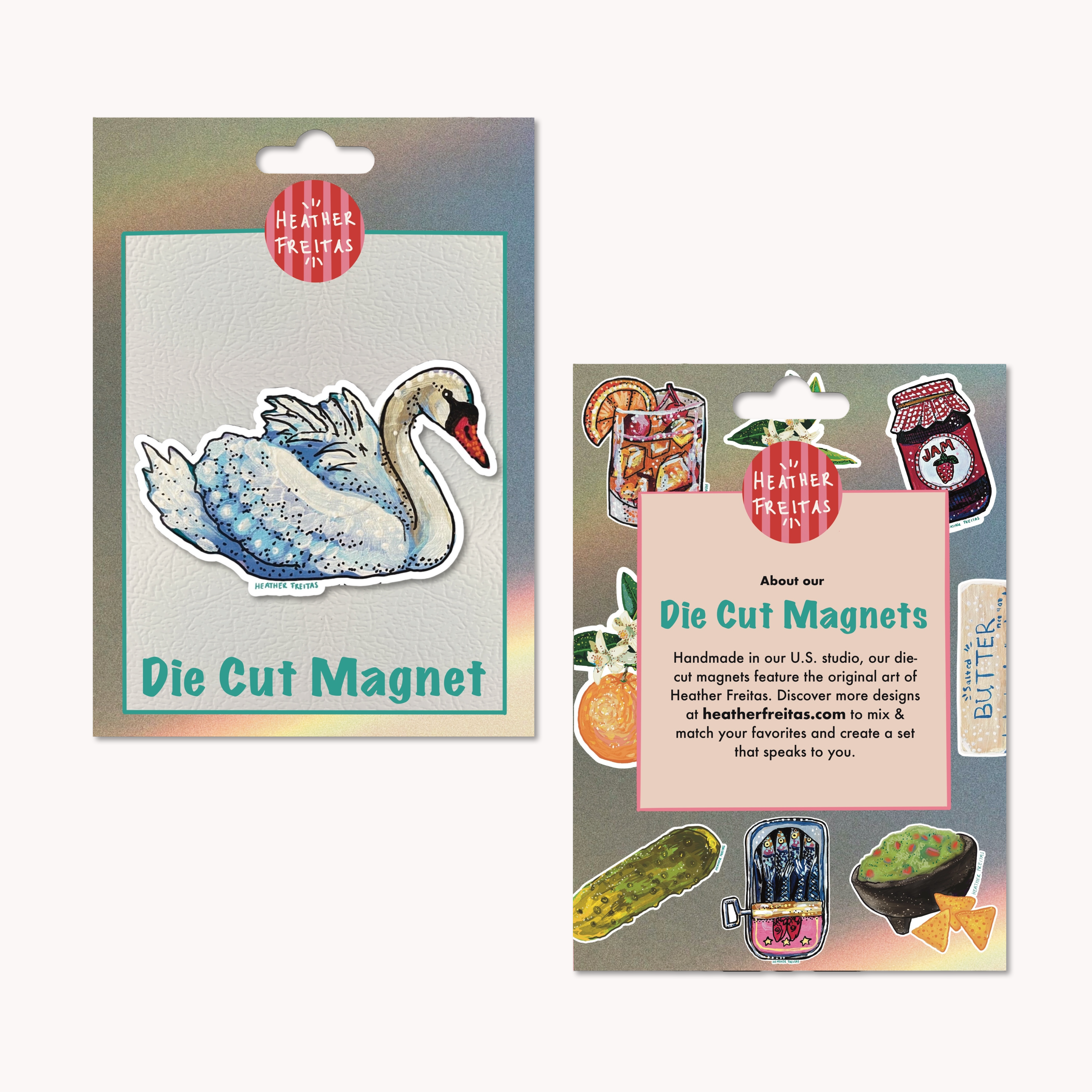Swan Magnet ( Die-Cut )