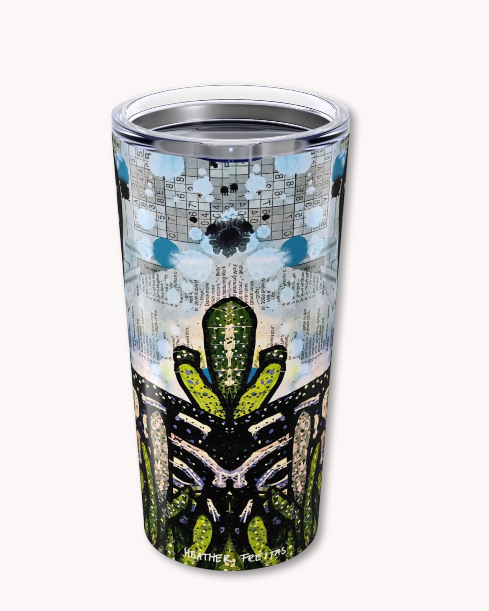 Punk Rock Flamingo 20oz Tumbler