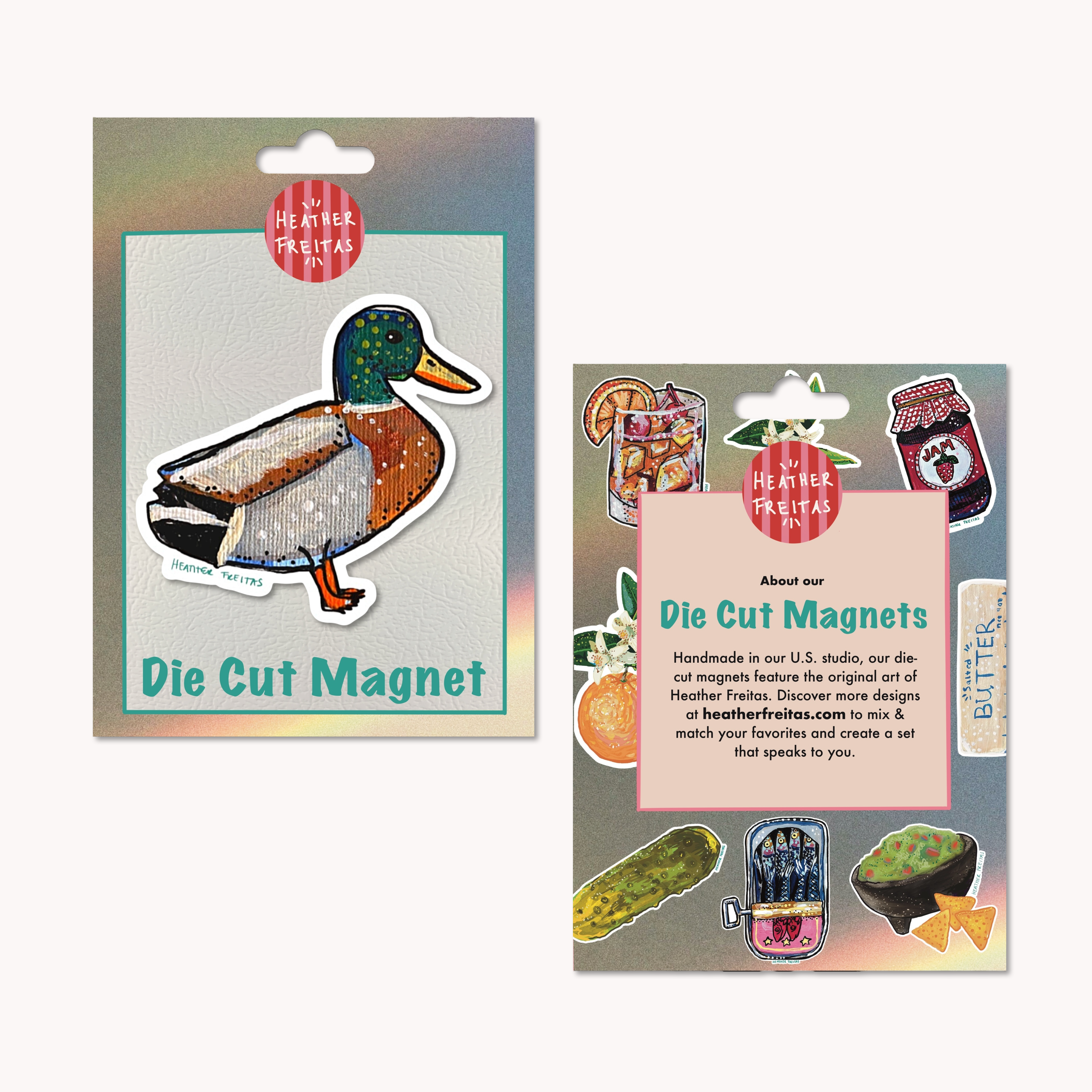 Mallard Magnet ( Die-Cut )