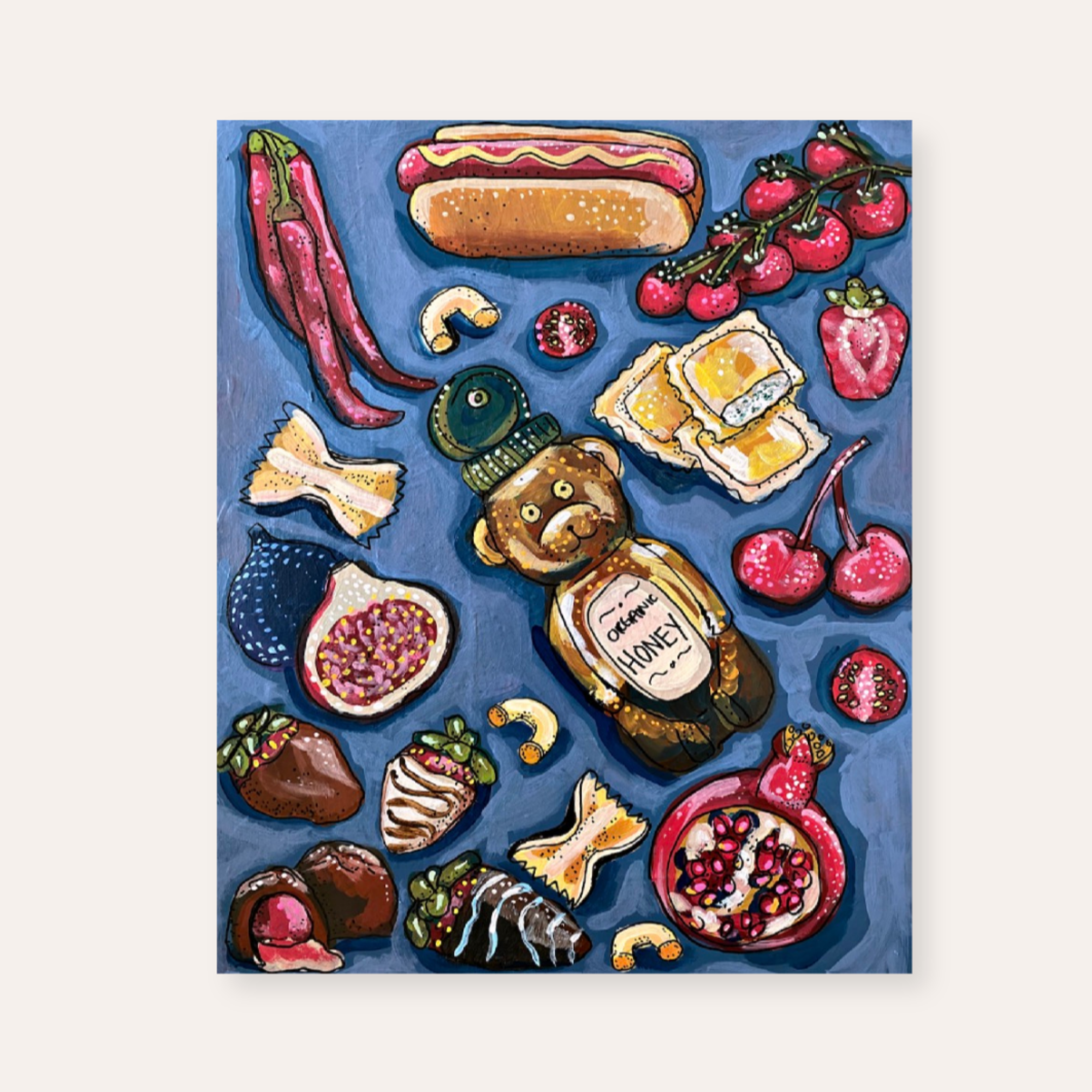 Spicy Still Life ( Original Painting )