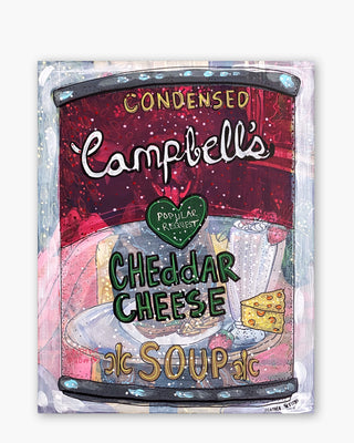 Cheddar Cheese Soup ( Original Painting )