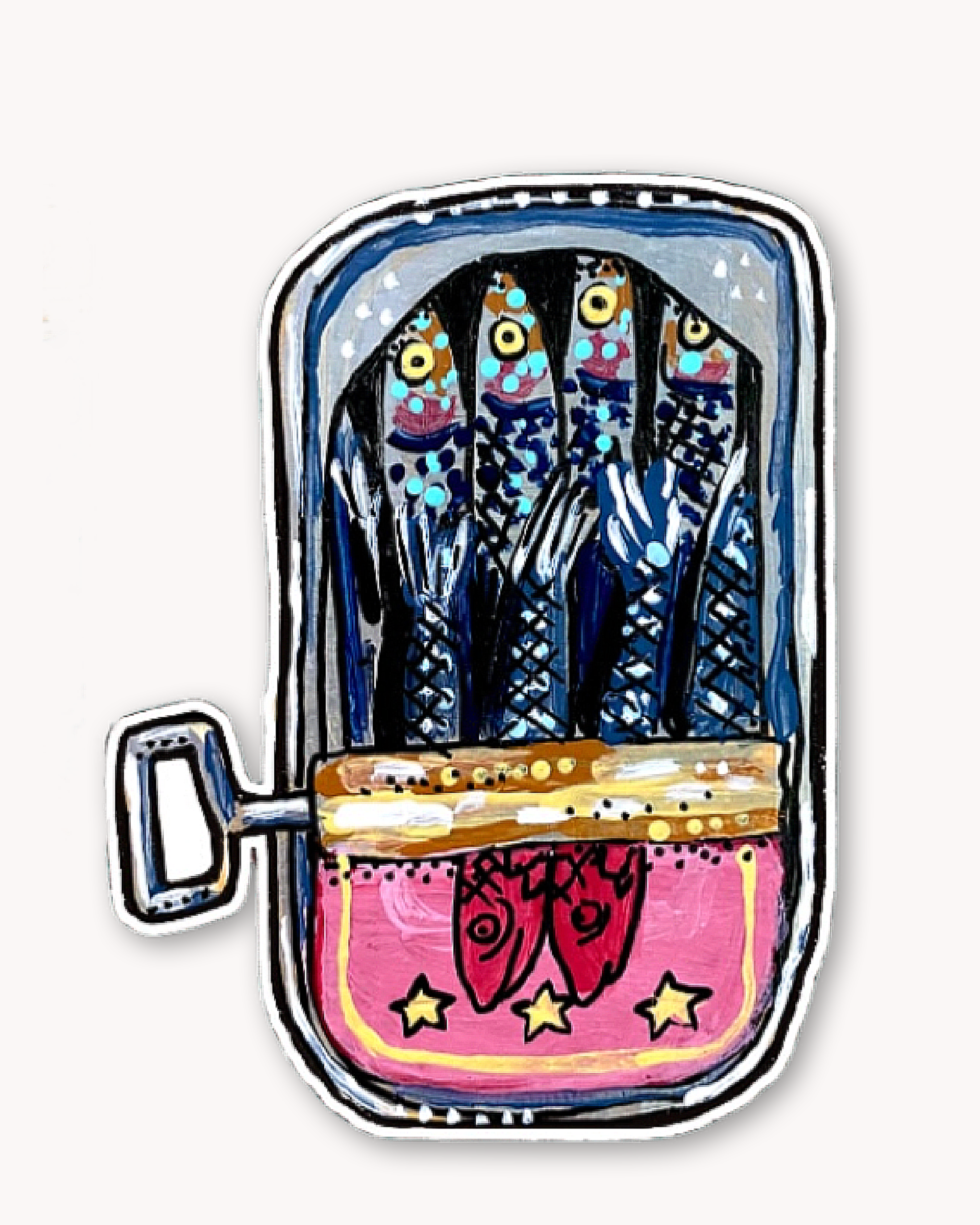Sardines Sticker