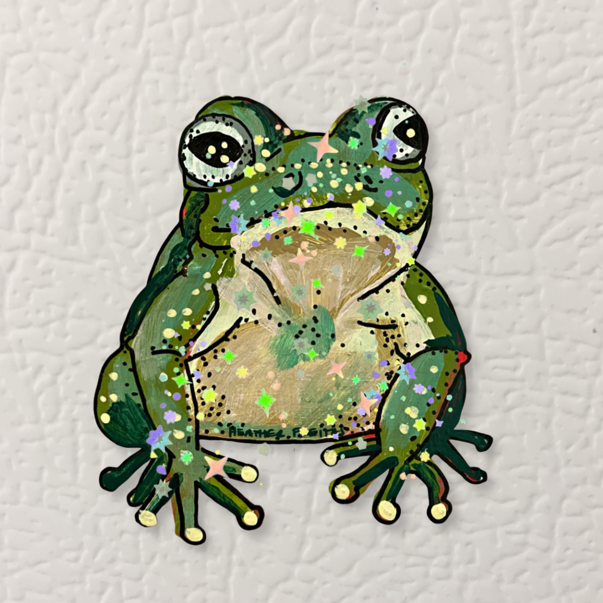 Frog Magnet ( Die-Cut )