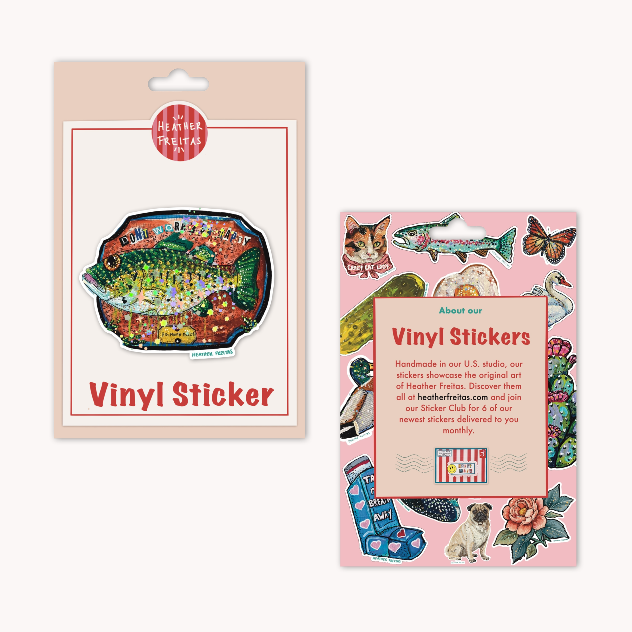 Don’t Worry Be Happy Sticker