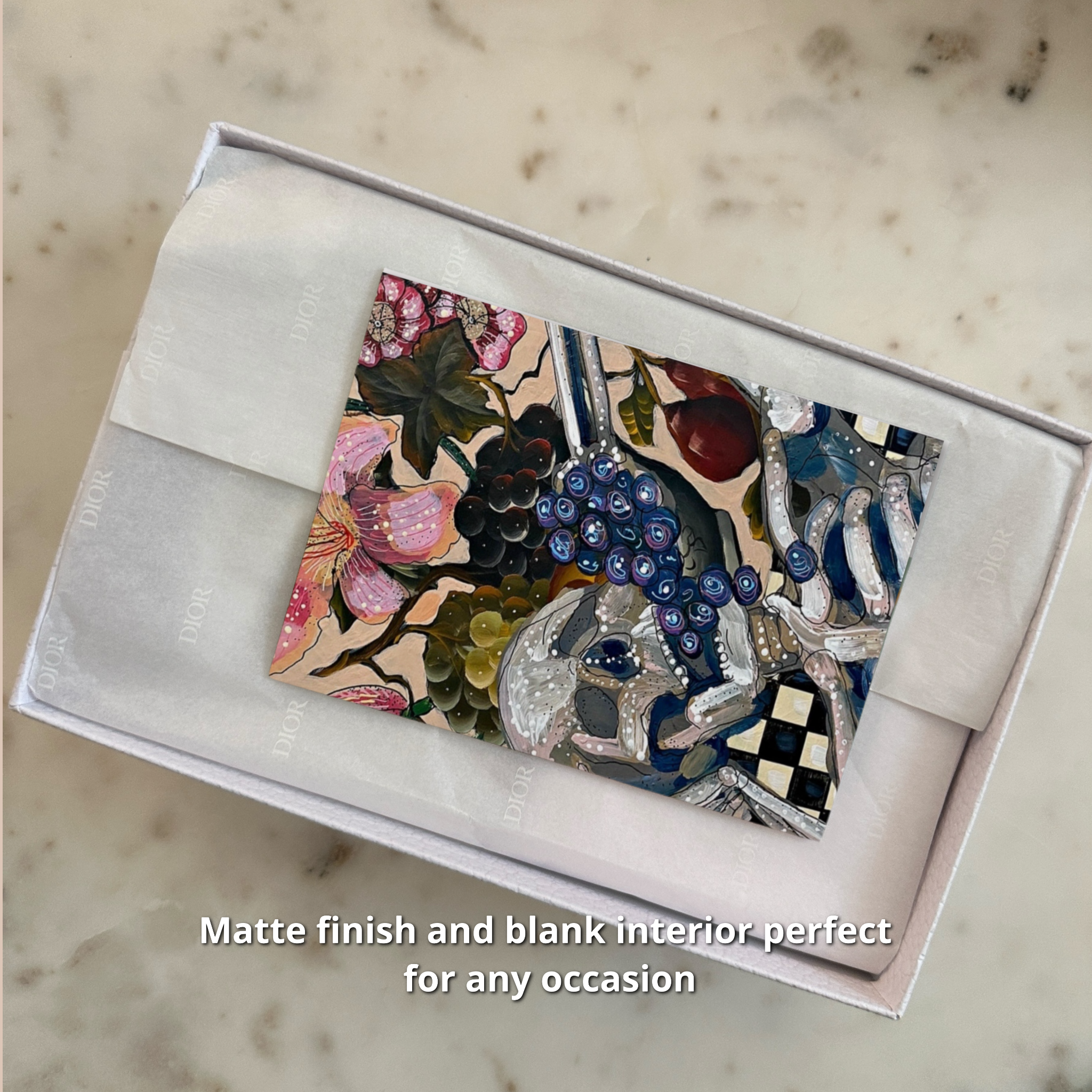 Wine & Dine Fine Art Greeting Card