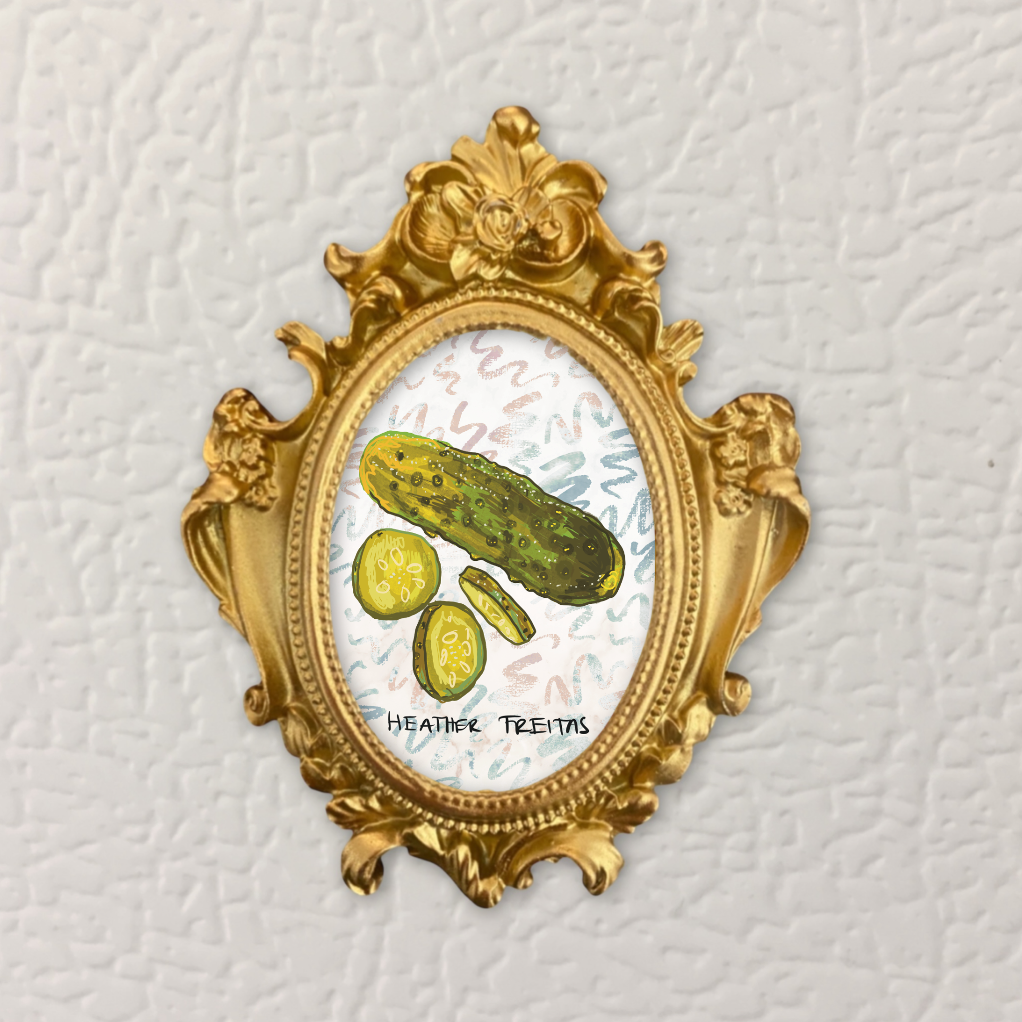 Pickles Framed Small Magnet