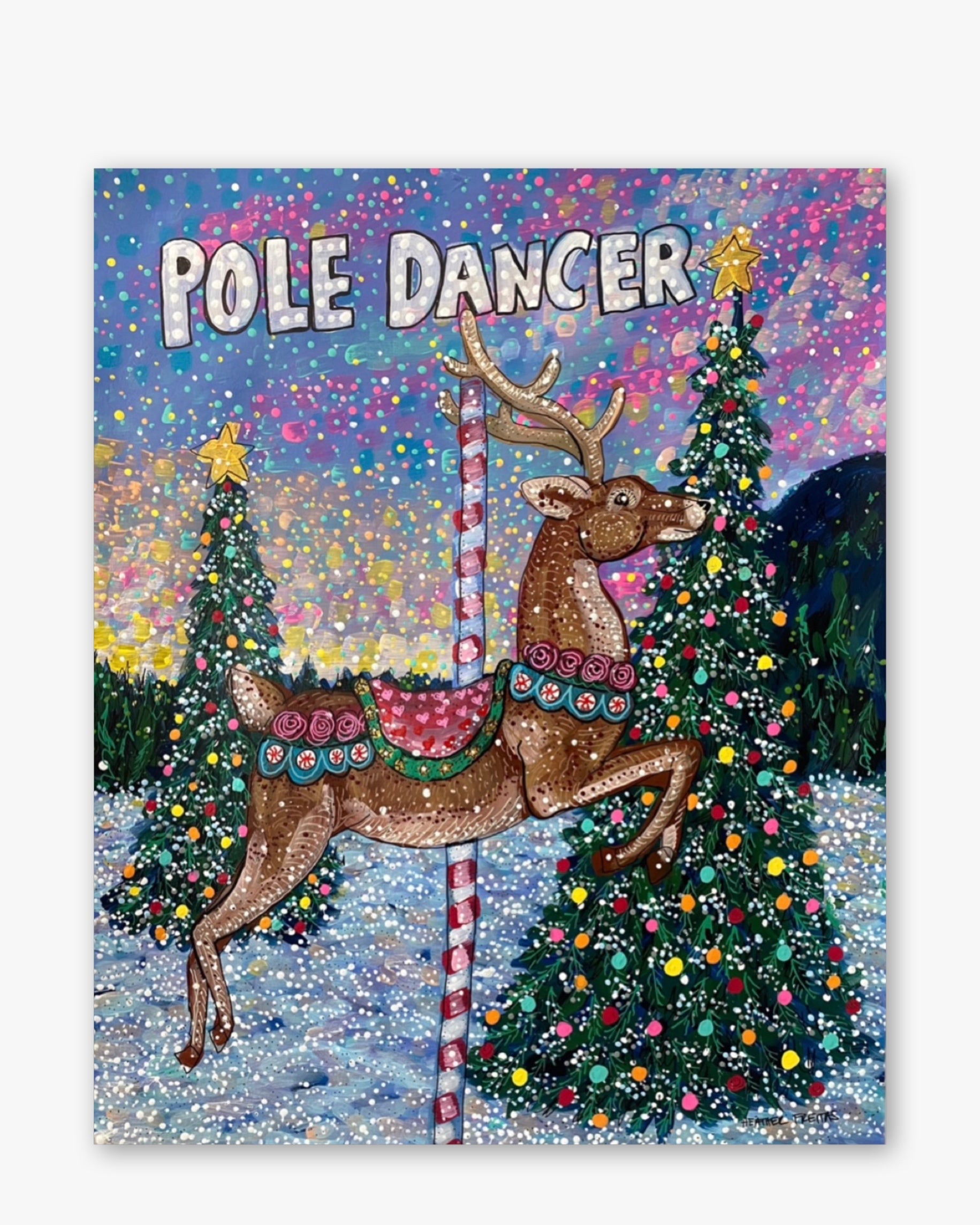 Pole Dancer ( Original Painting )