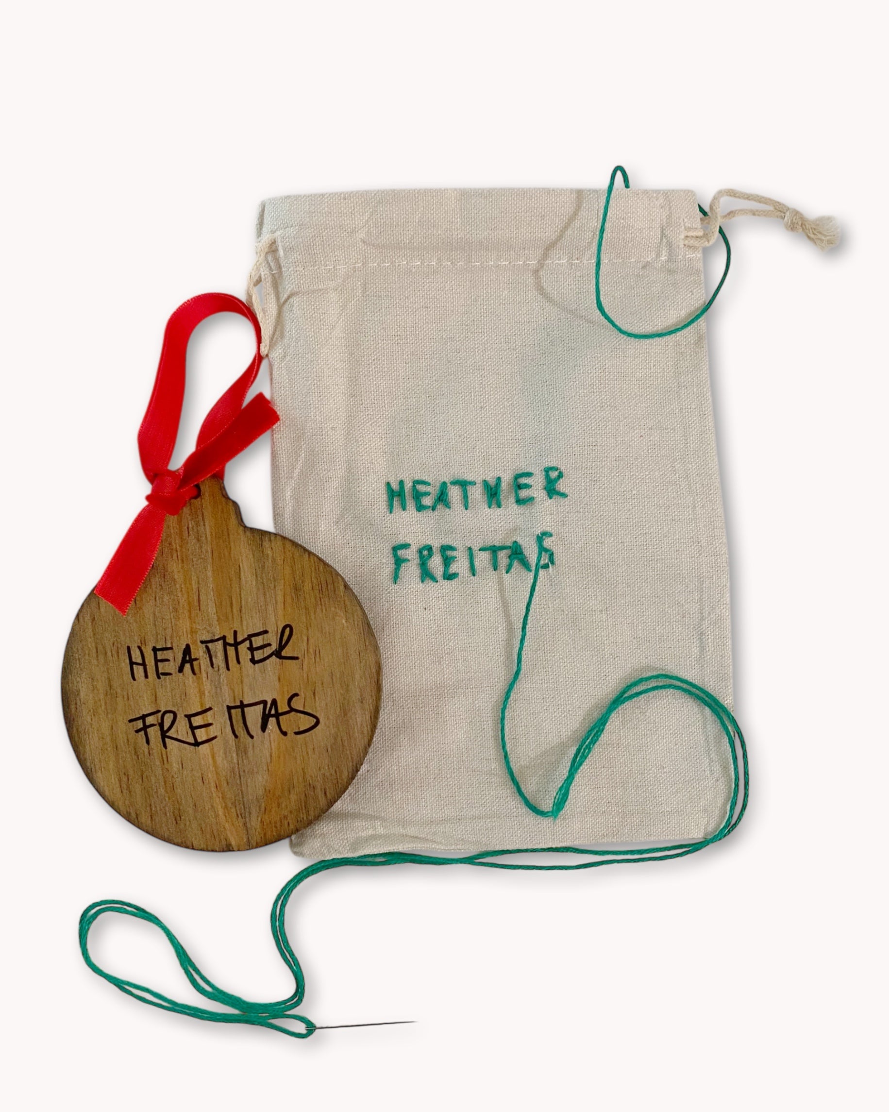 When Pigs Fly Hand Painted Ornament