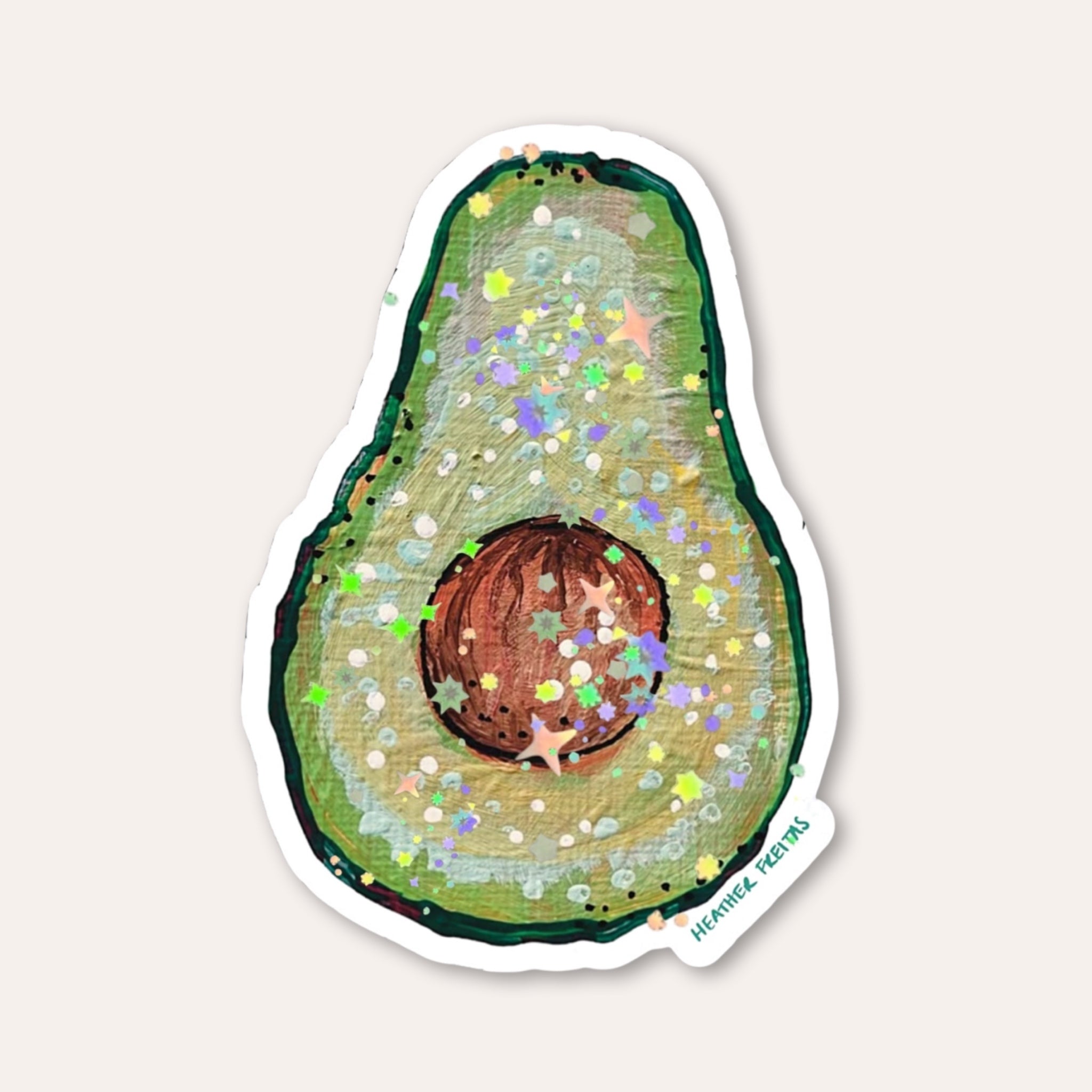 Avacado Sticker