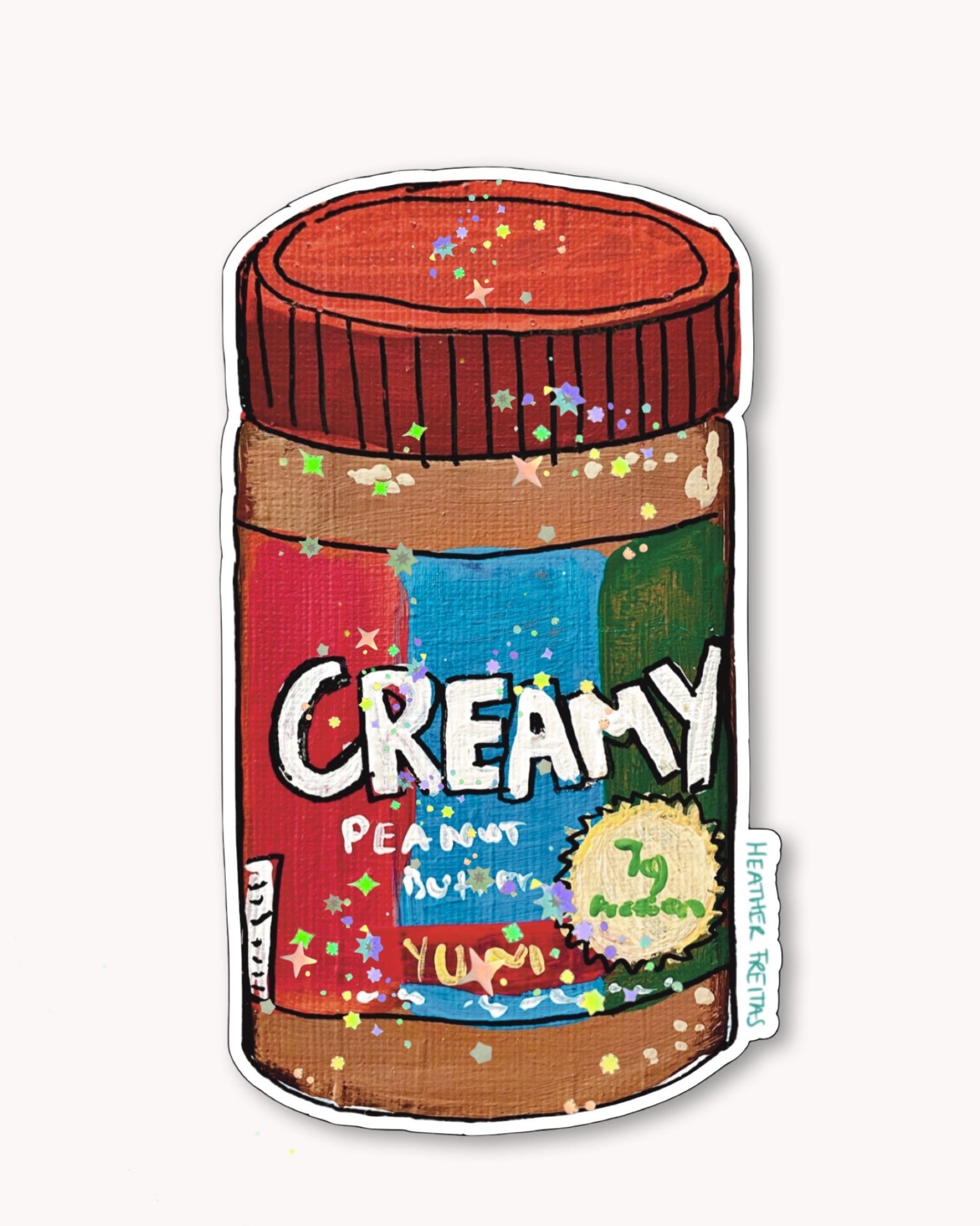 Peanut Butter Sticker