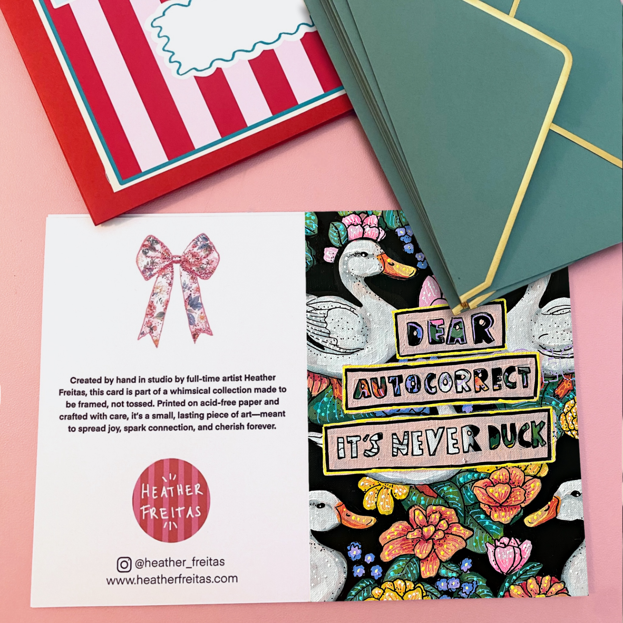 Dear Autocorrect - Greeting Card / Fine Art Print