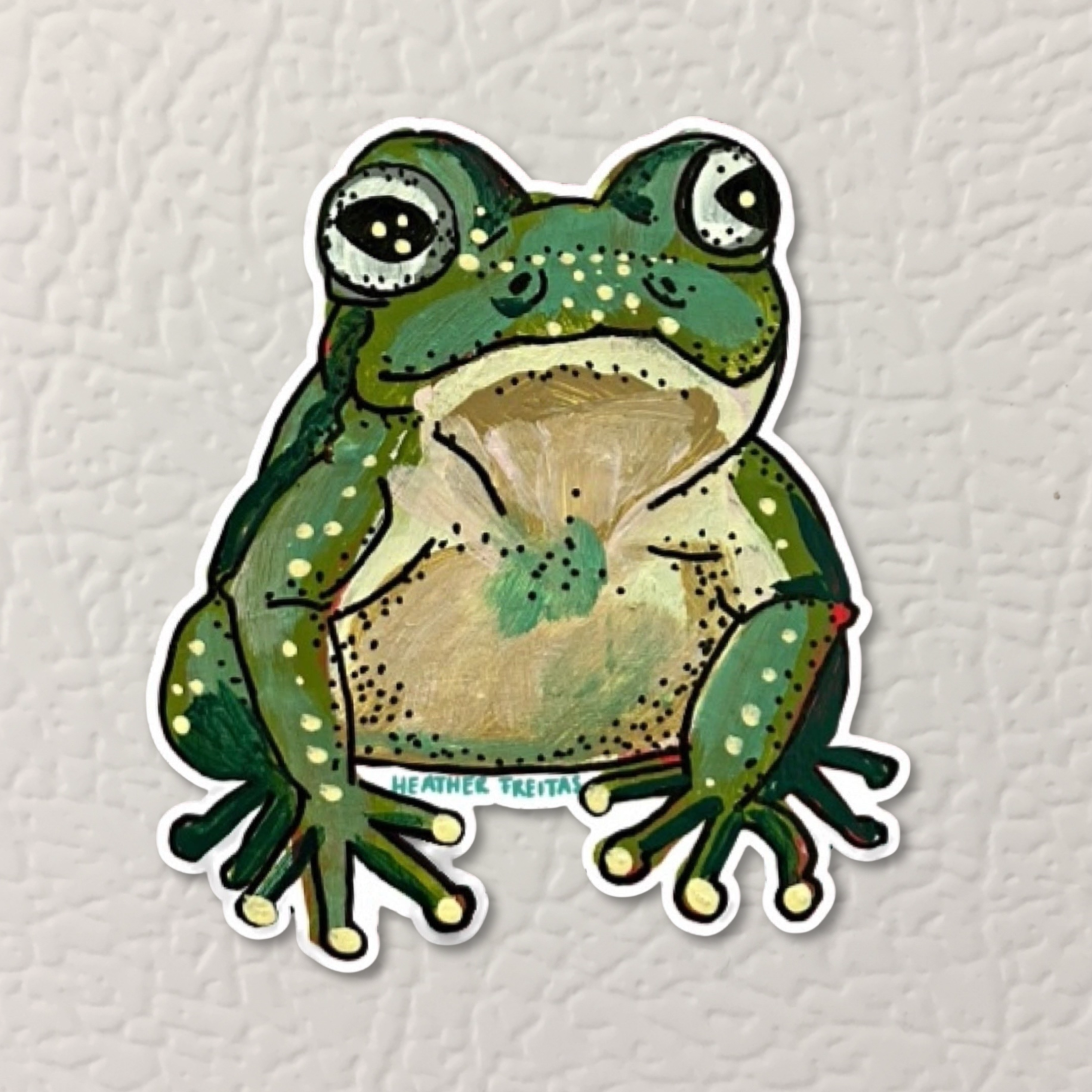 Frog Magnet ( Die-Cut )