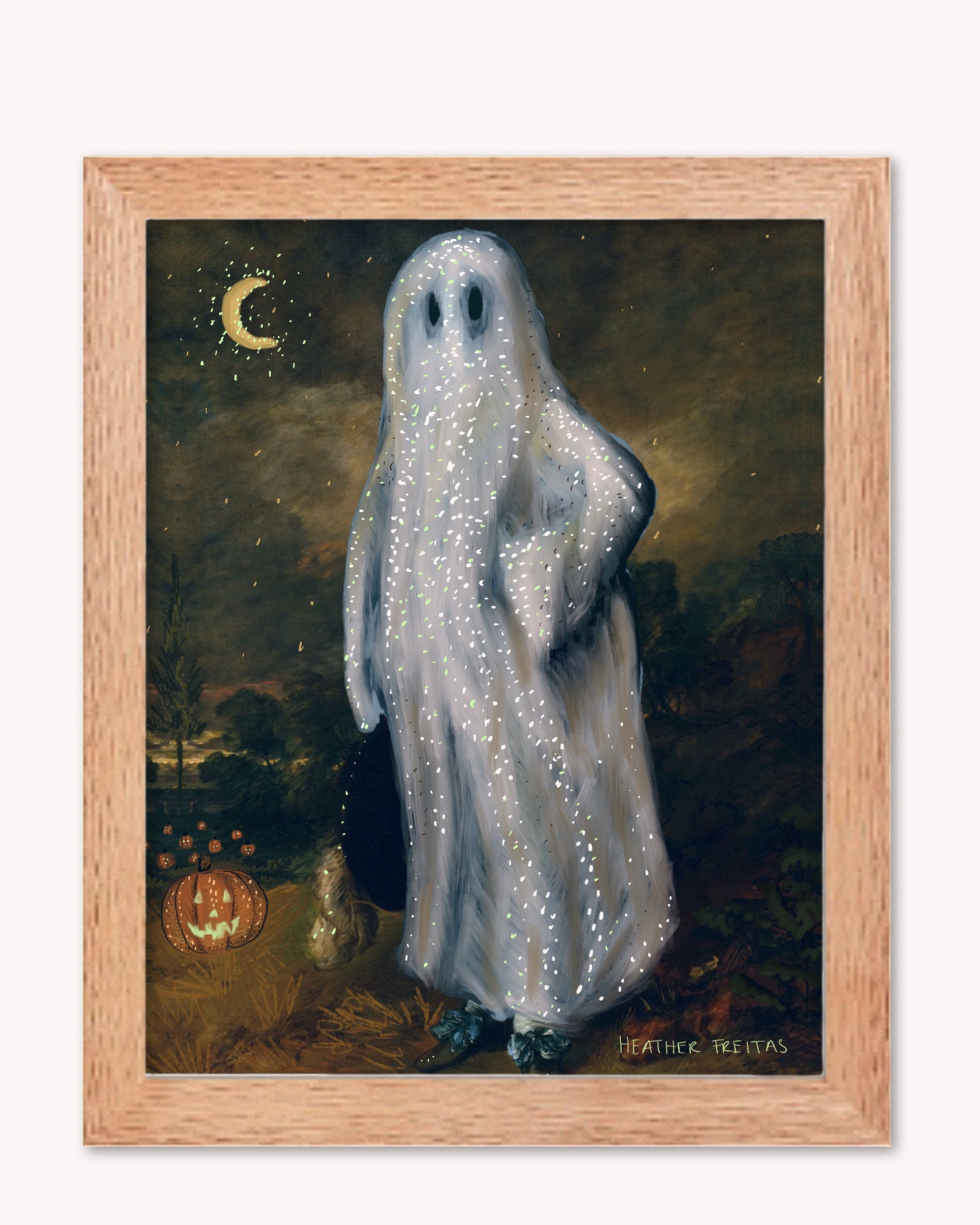 Blue Boy Halloween Remaster Print