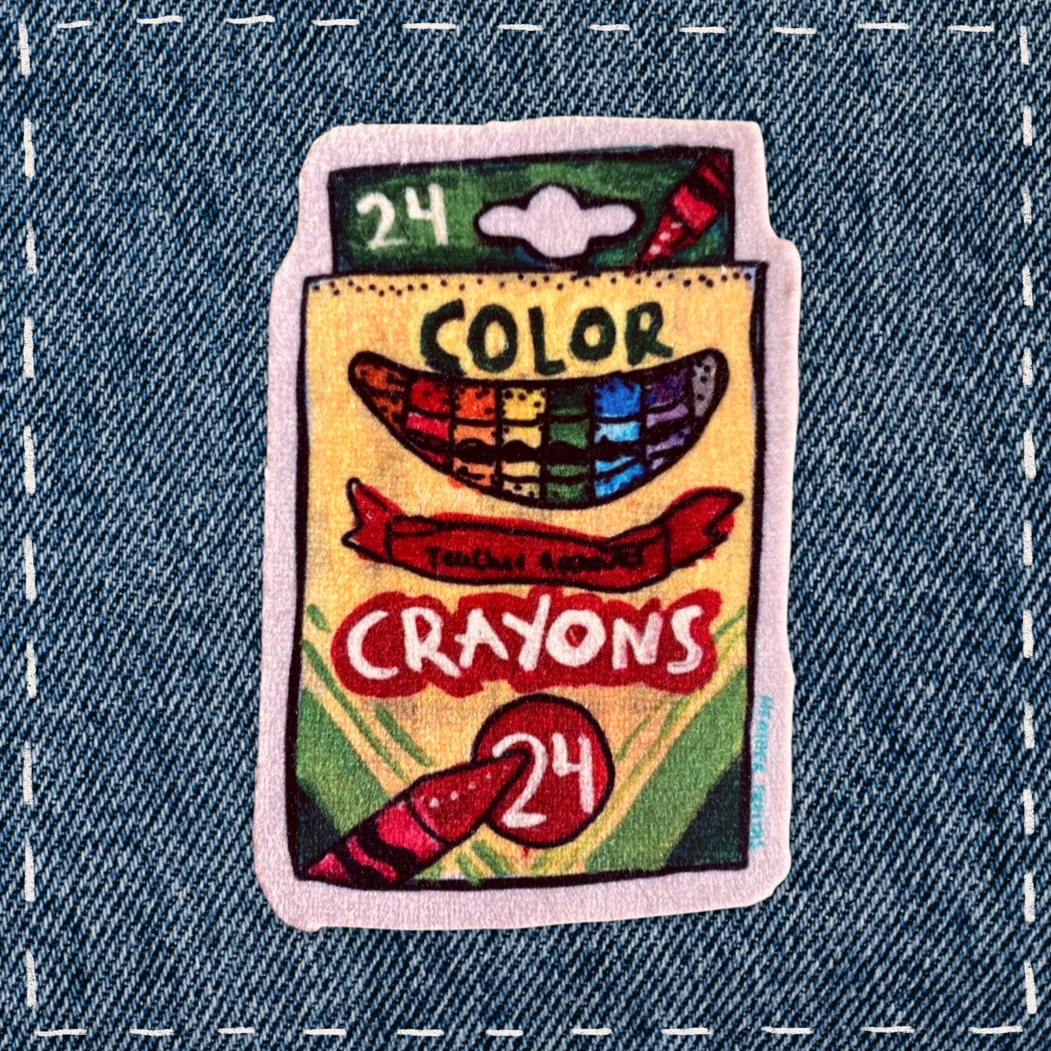 Color - Sew On Velveteen Patch