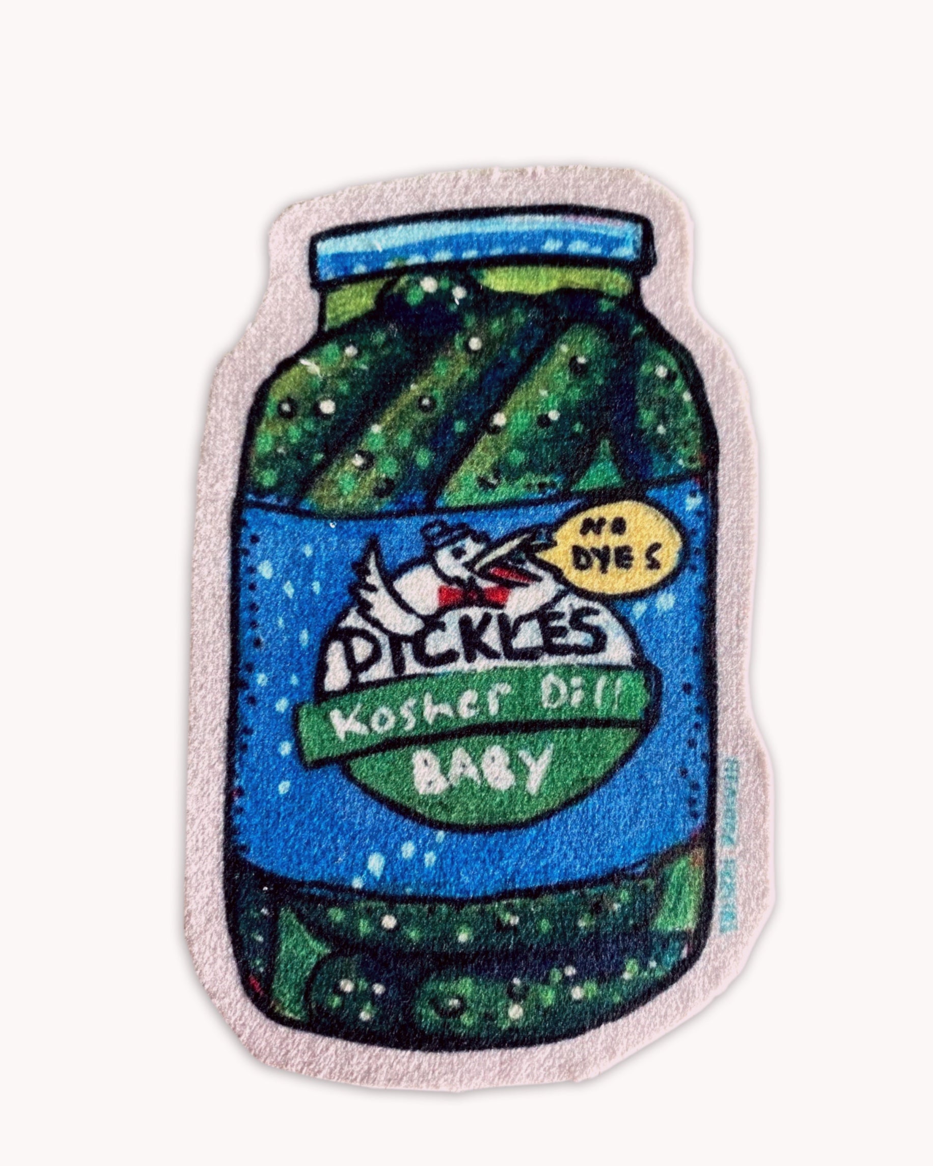 Pickles - Sew On Velveteen Patch