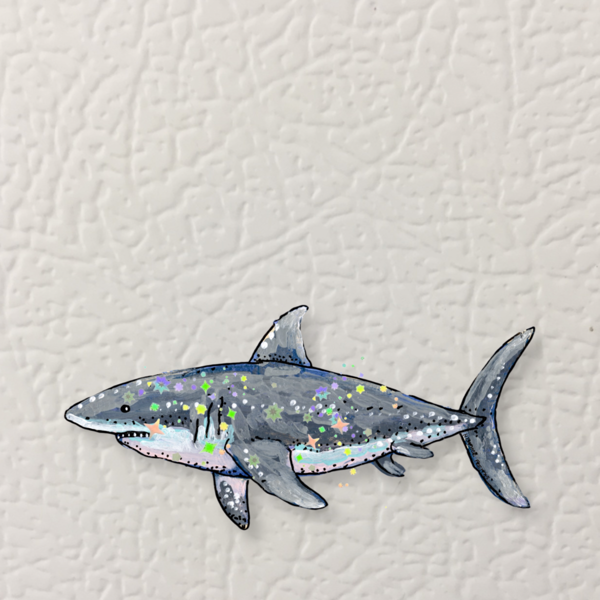 Great White Shark Magnet ( Die-Cut )