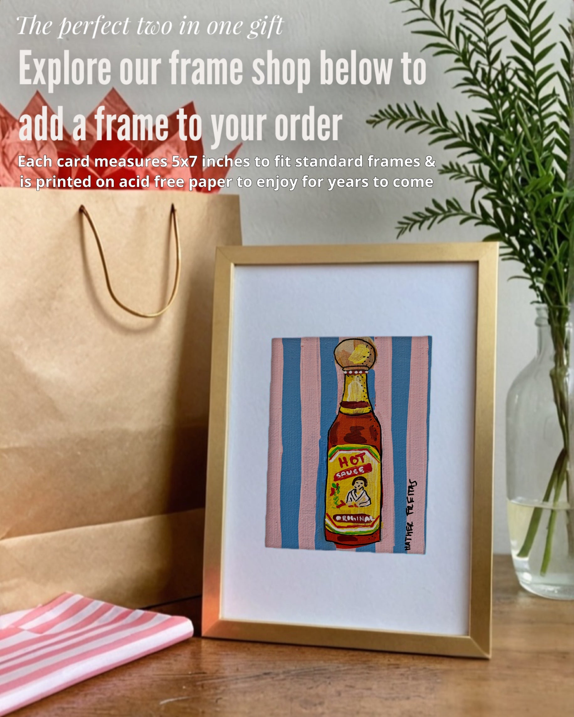 Hot Sauce - Greeting Card / Fine Art Print