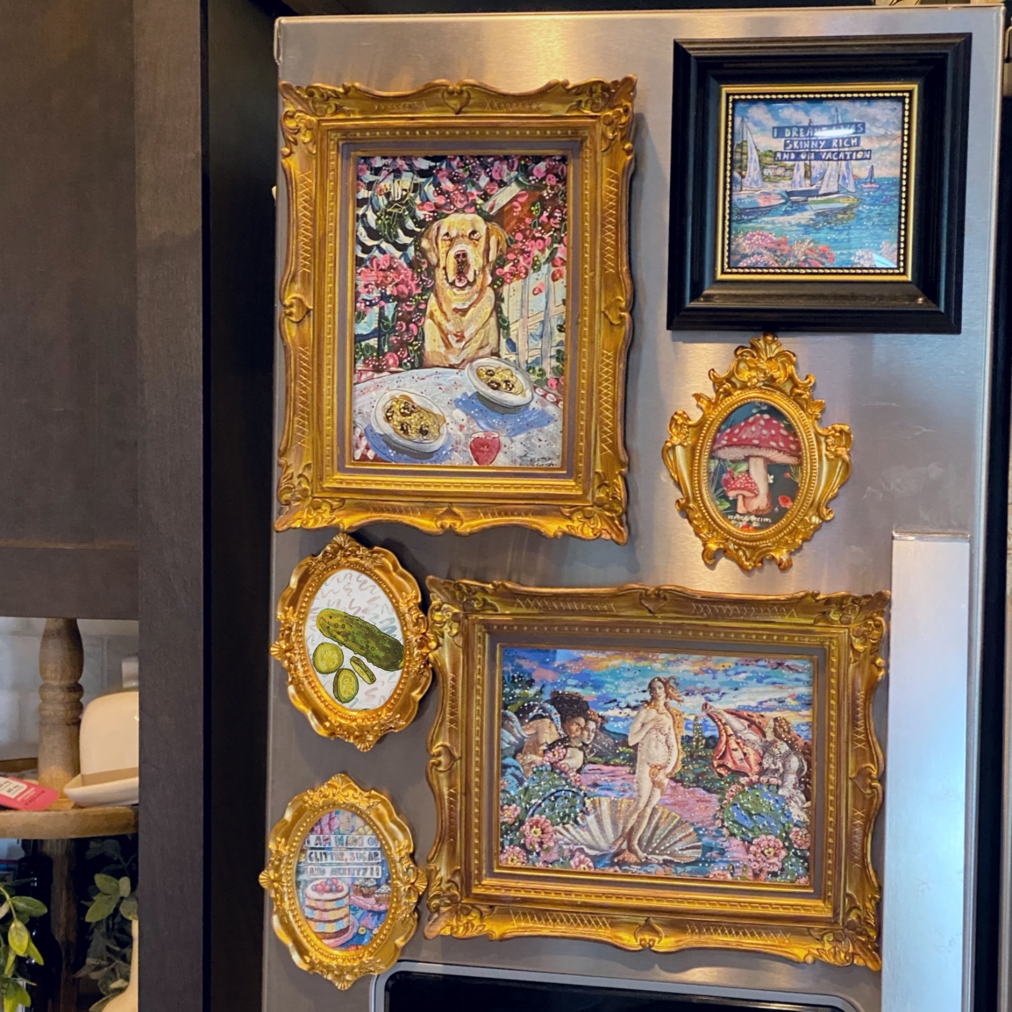 Pickles Framed Small Magnet