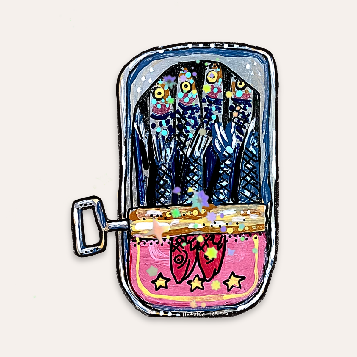 Sardines Sticker