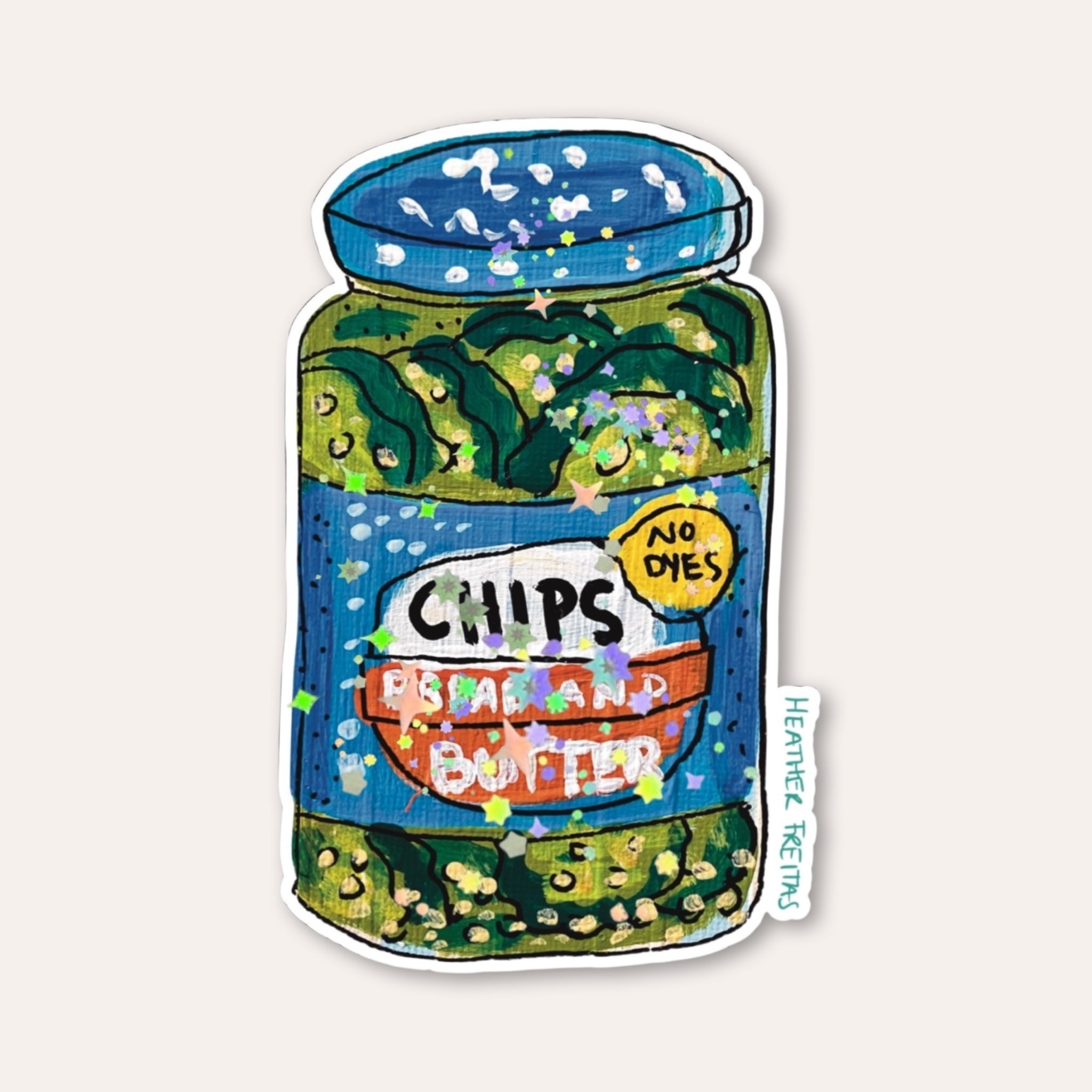 Bread & Butter Chips Sticker