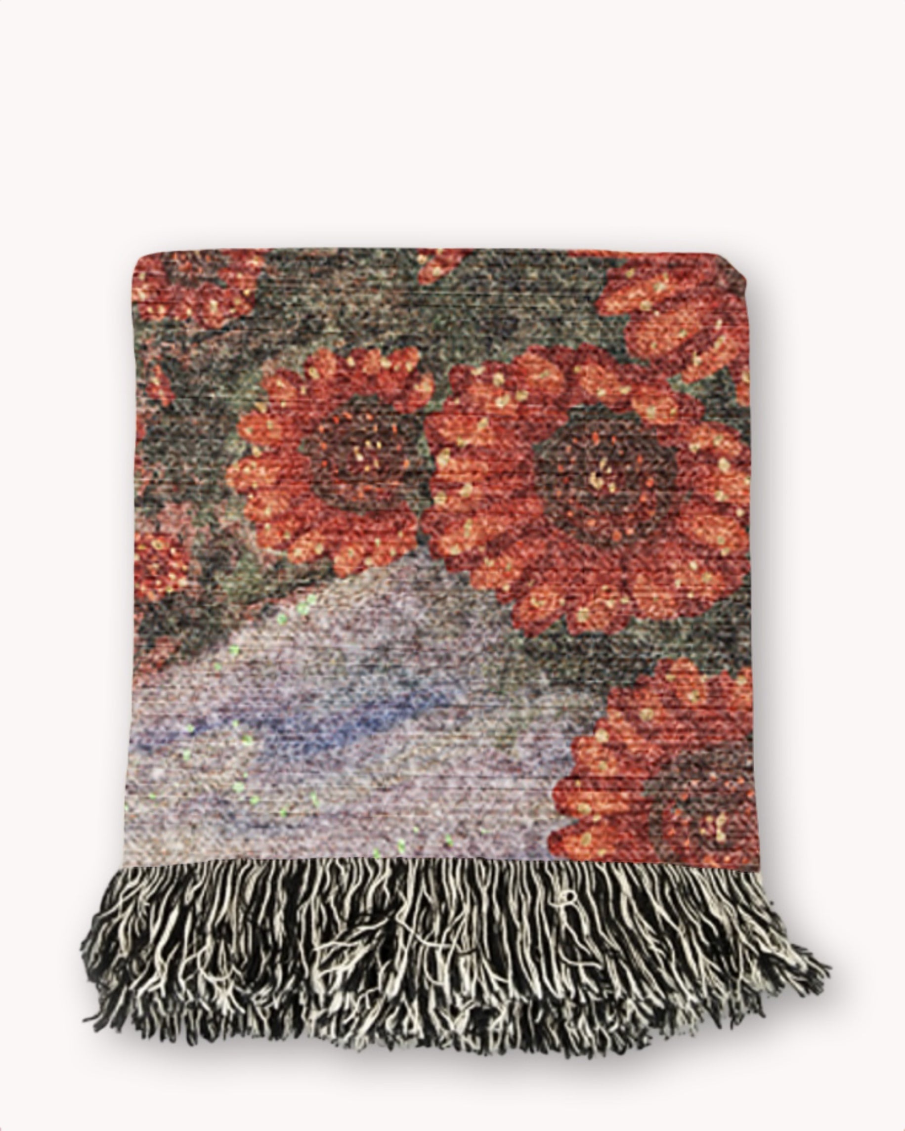 Sunflower Ghost Woven Blanket