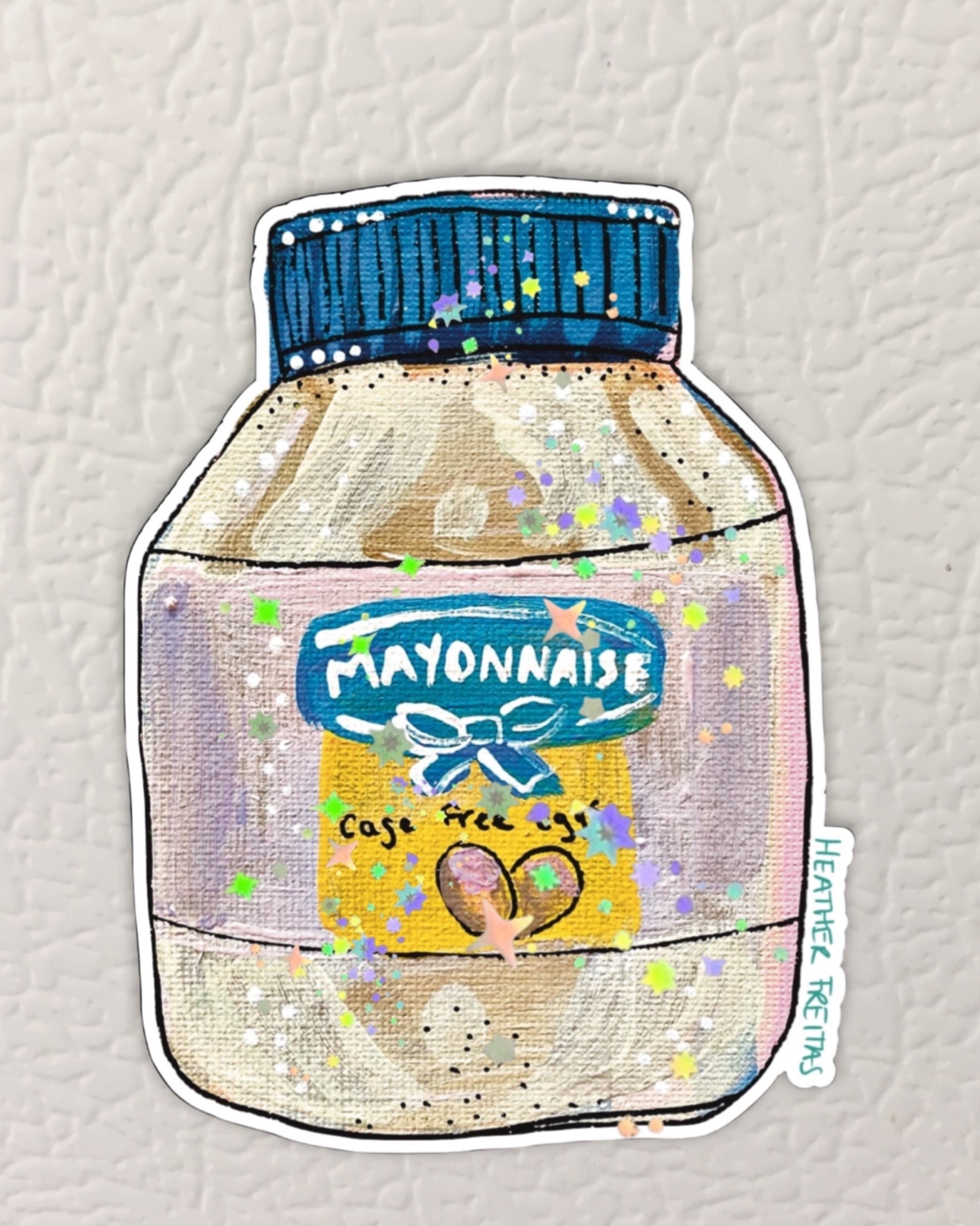 Mayonnaise Magnet ( Die-Cut )