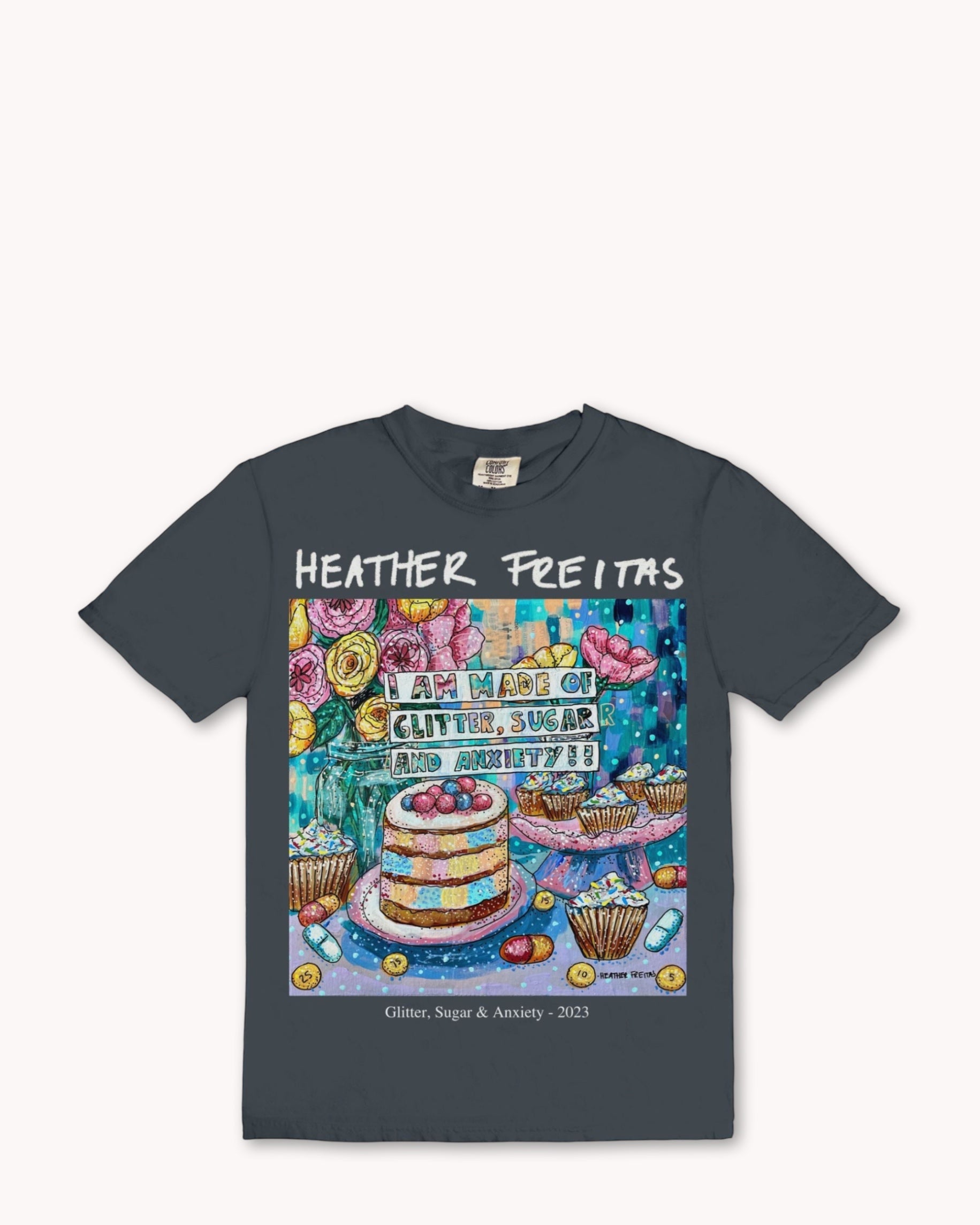 Glitter, Sugar & Anxiety Tee