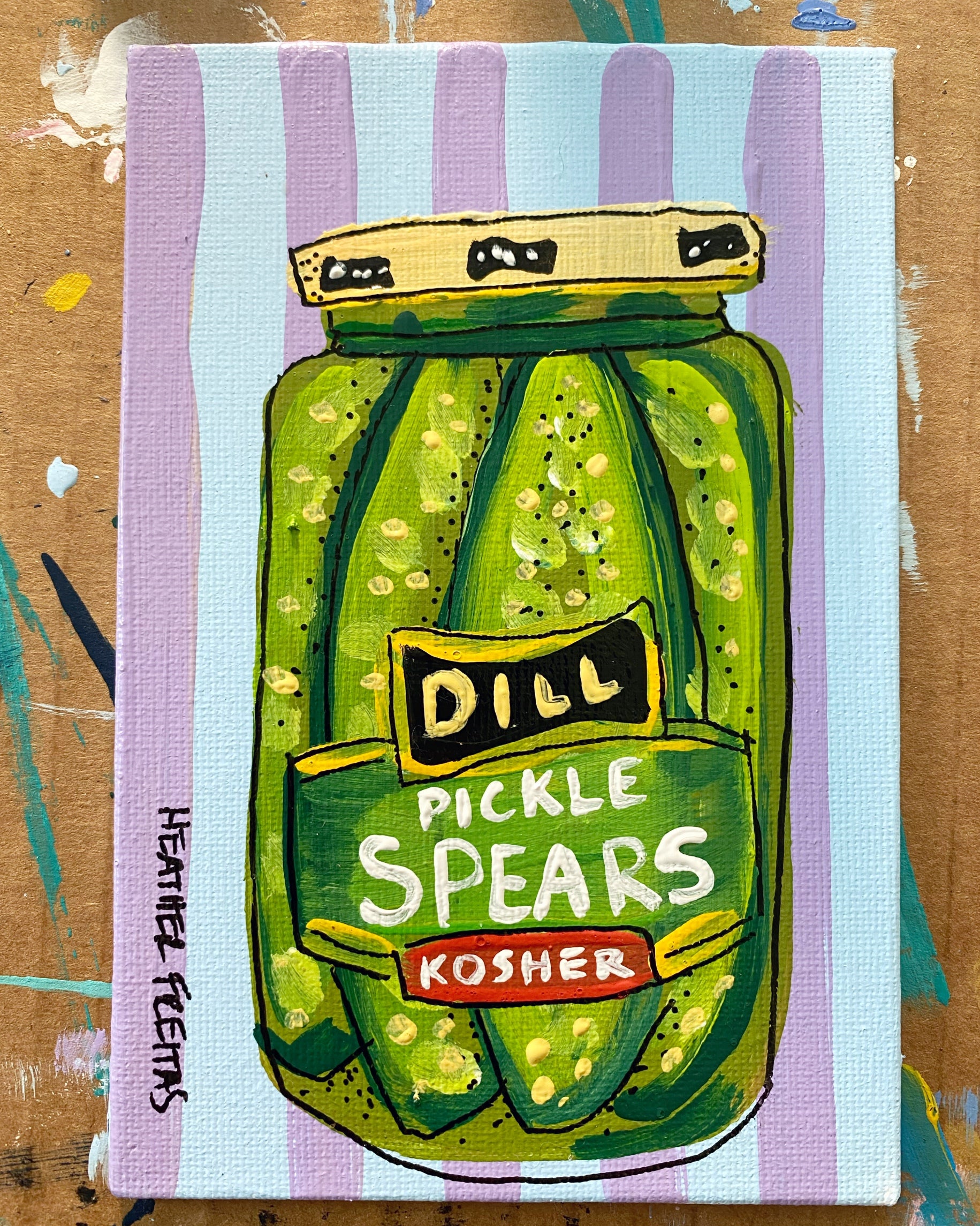 Pickle Spears ( Original Painting )