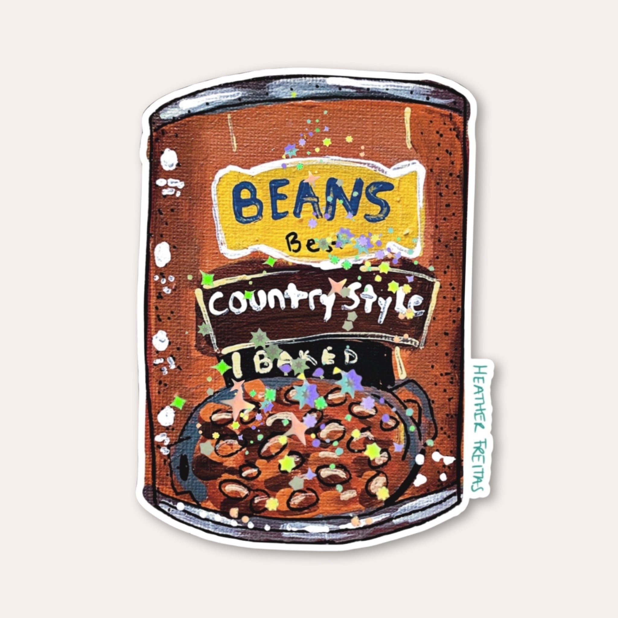 Baked Beans Sticker