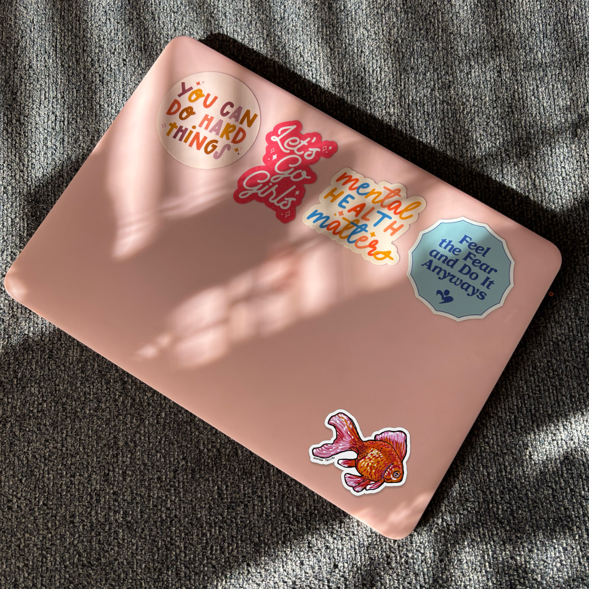 Fancy Goldfish Sticker