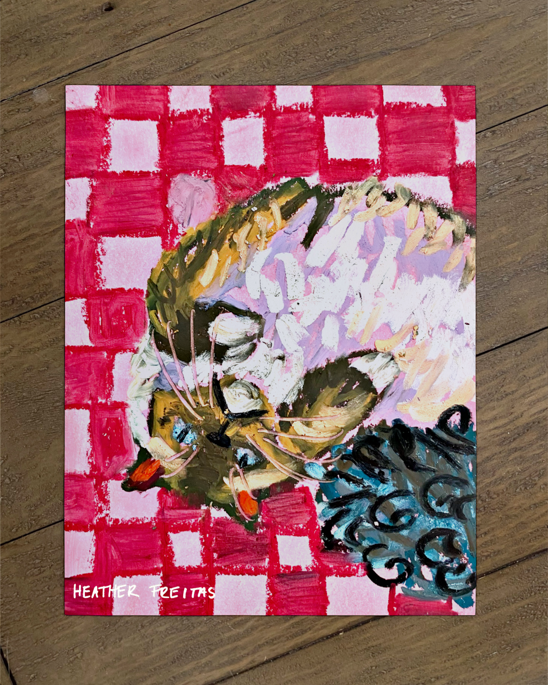 Check Cat - Limited Edition Print