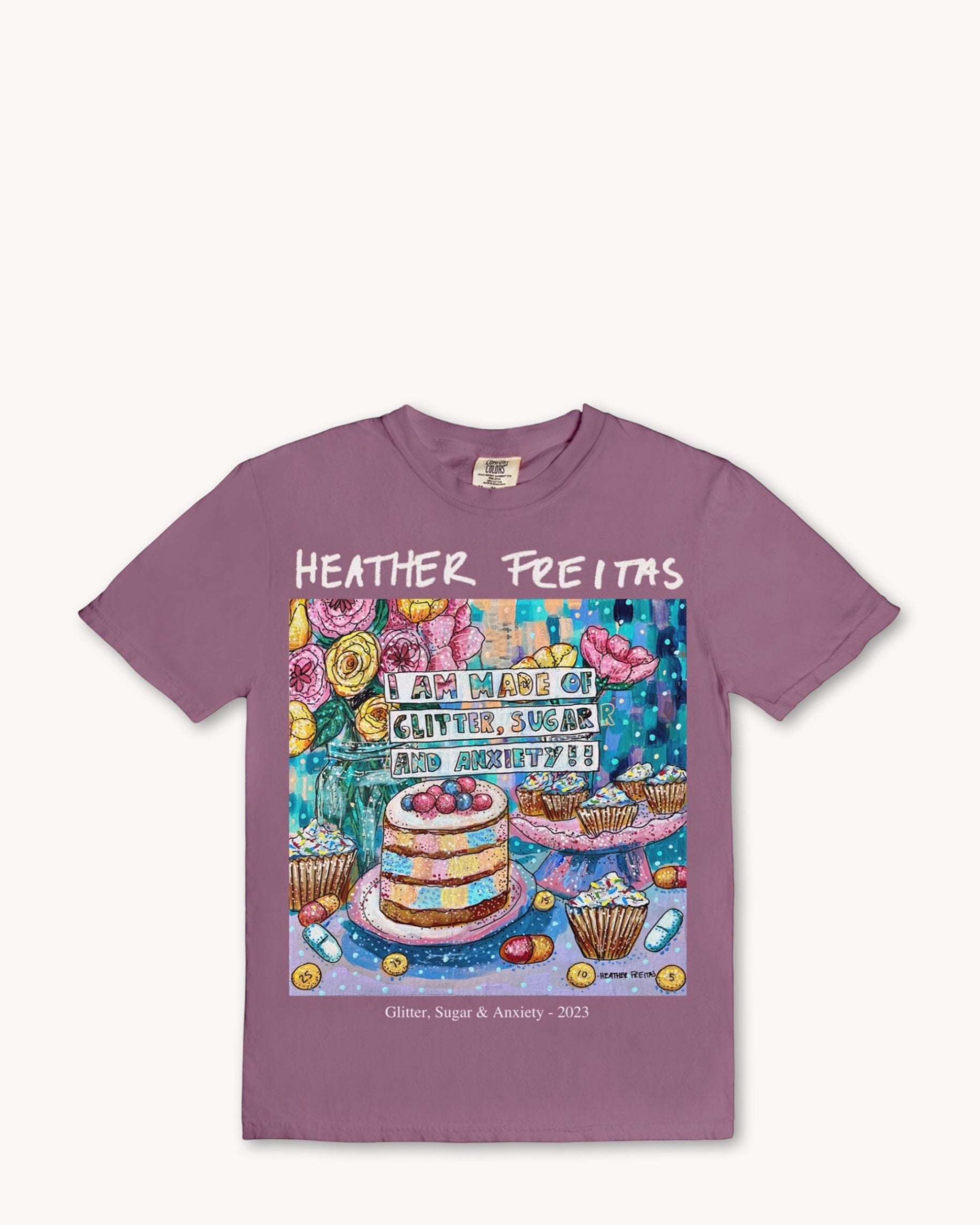 Glitter, Sugar & Anxiety Tee