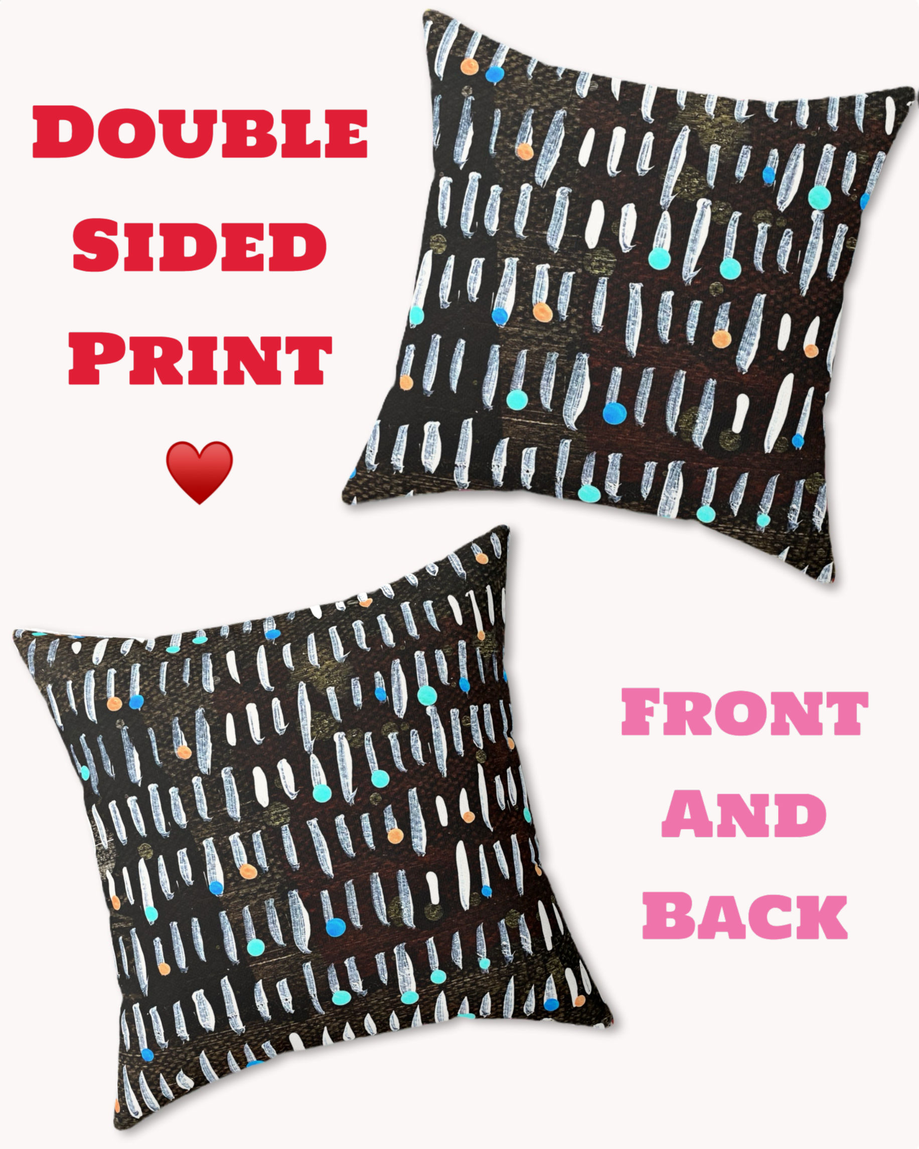Labyrinth Decorative Faux Suede Throw Pillow