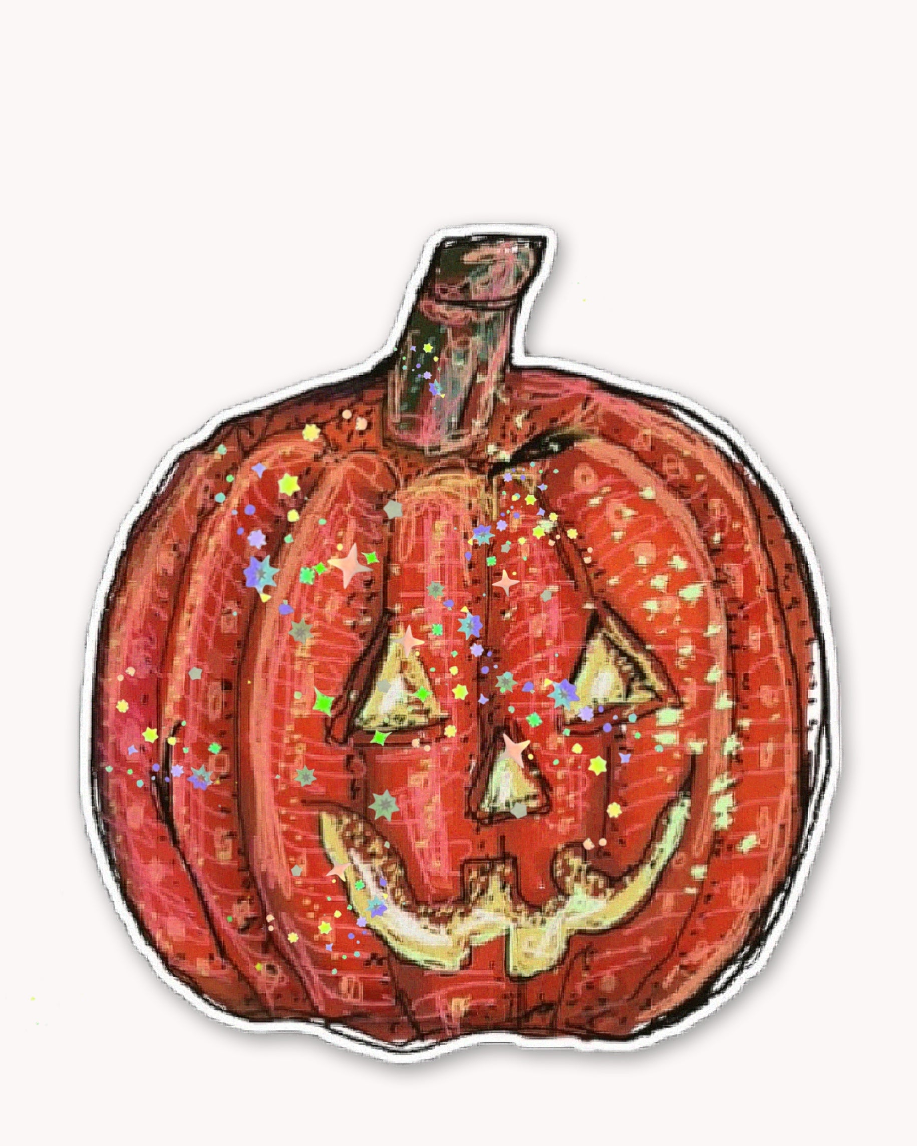 Jack-O’-Lantern Sticker