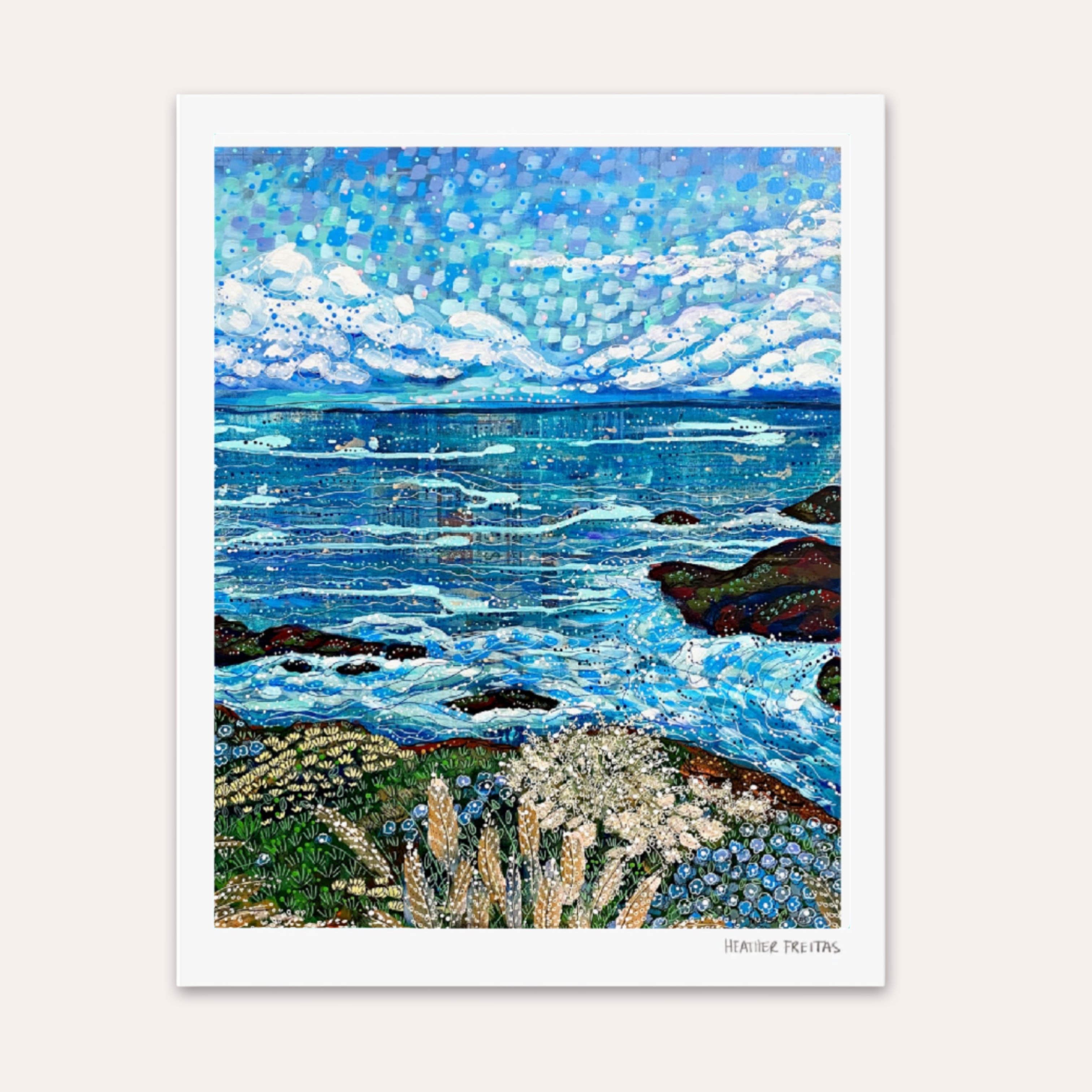 California Currents Fine Art Print