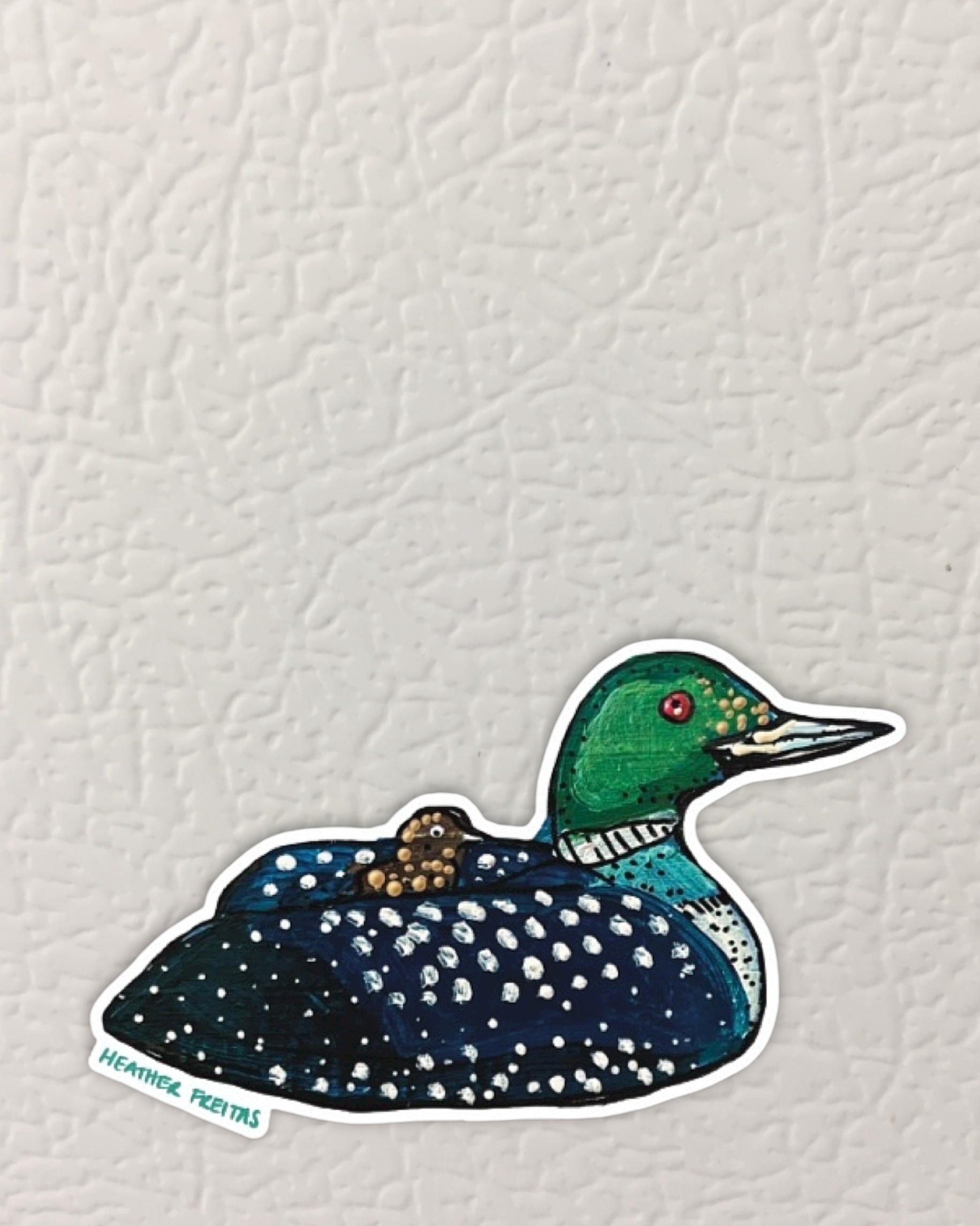 Loon Magnet ( Die-Cut )