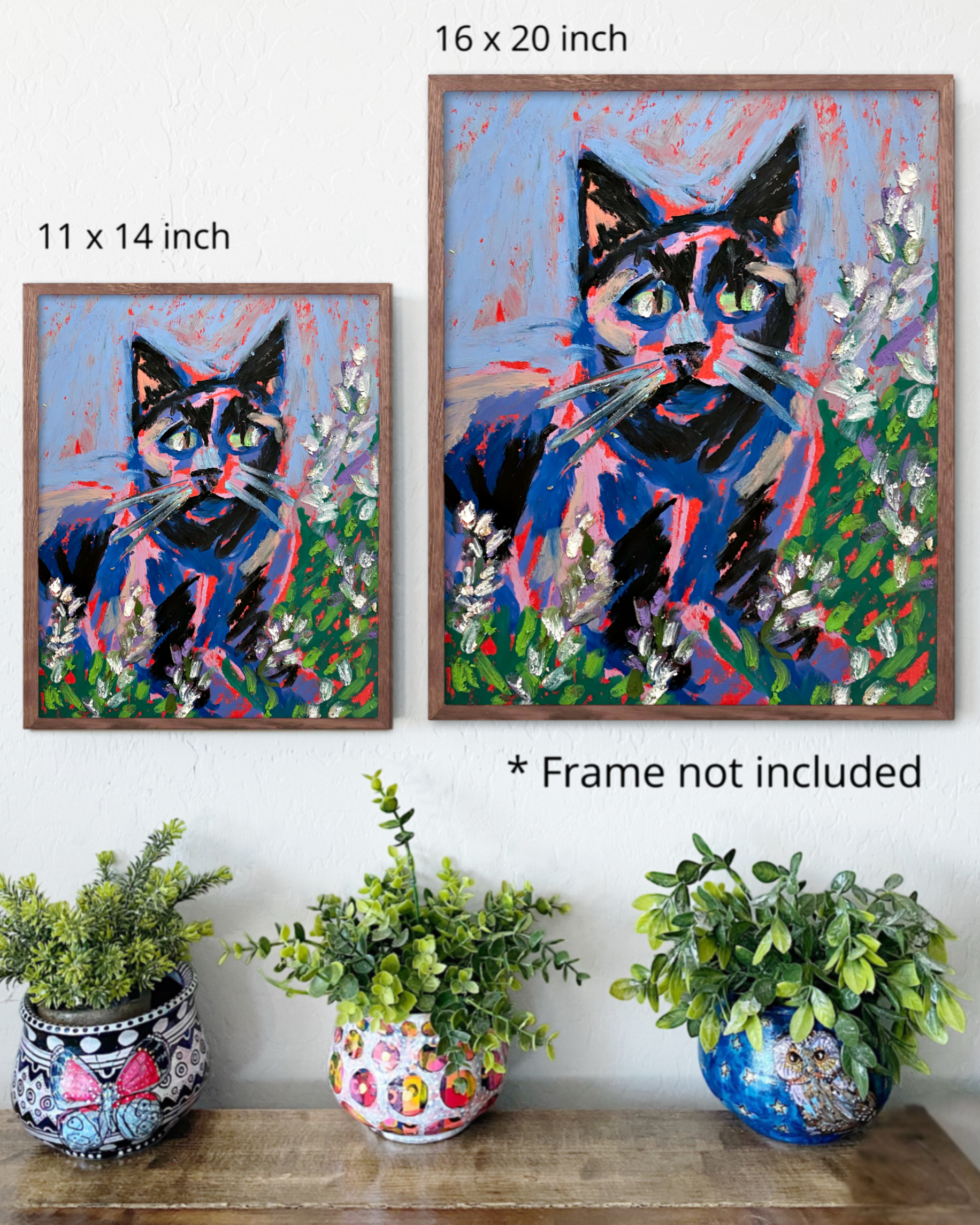 Lilac Cat - Limited Edition Print