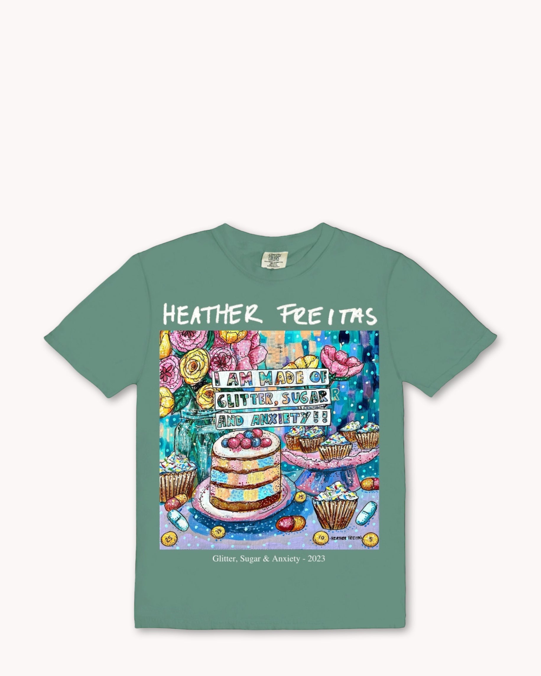 Glitter, Sugar & Anxiety Tee