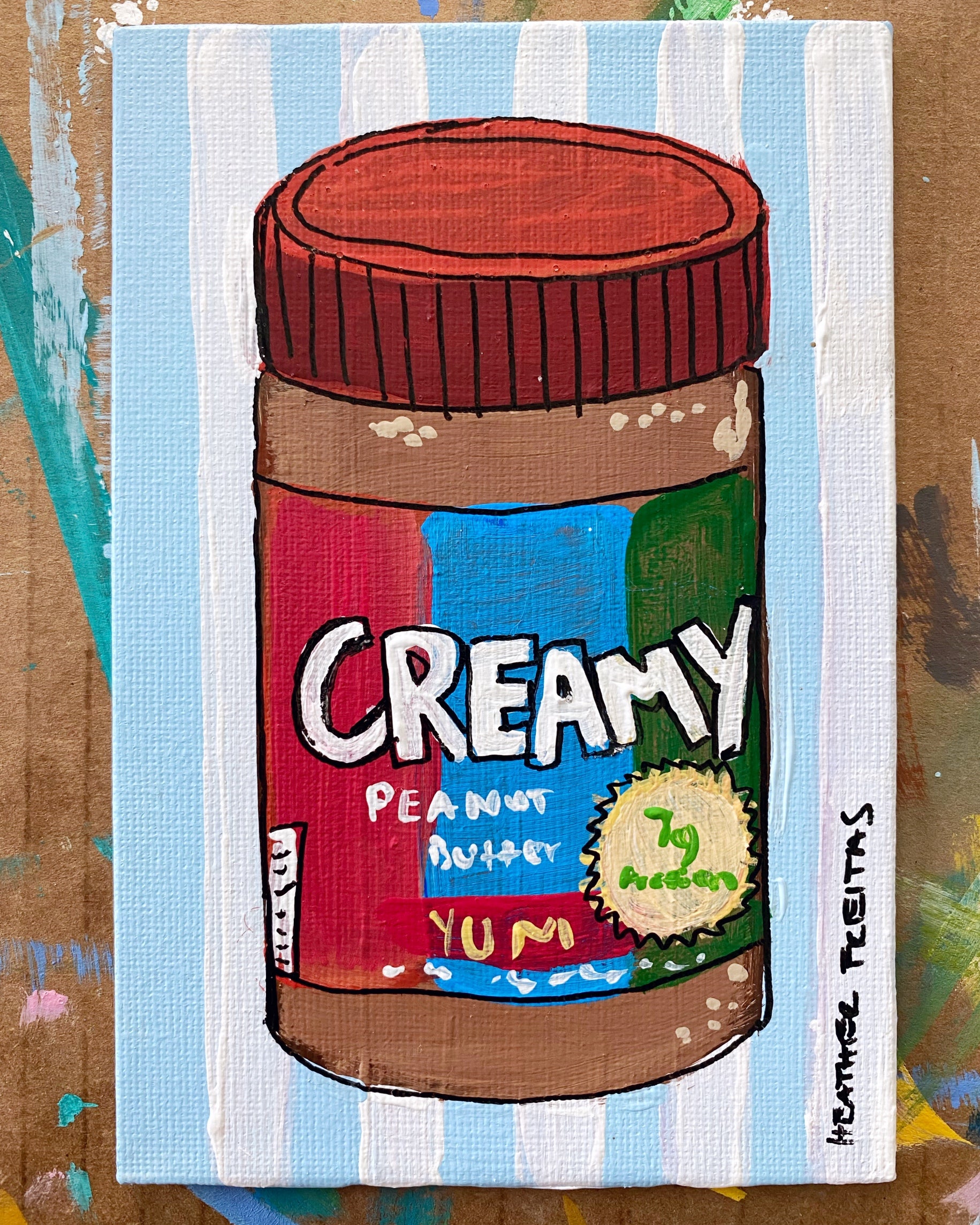 Peanut Butter ( Original Painting )