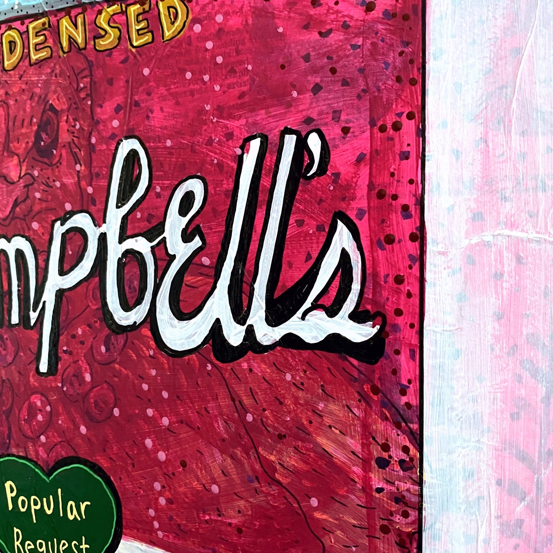 Homestyle Chicken Noodle Soup ( Original Painting )