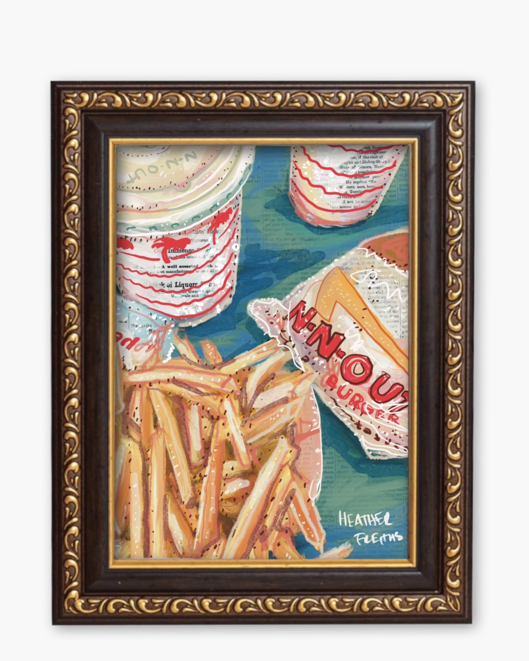 N-Out Fine Art Magnet ( Large )