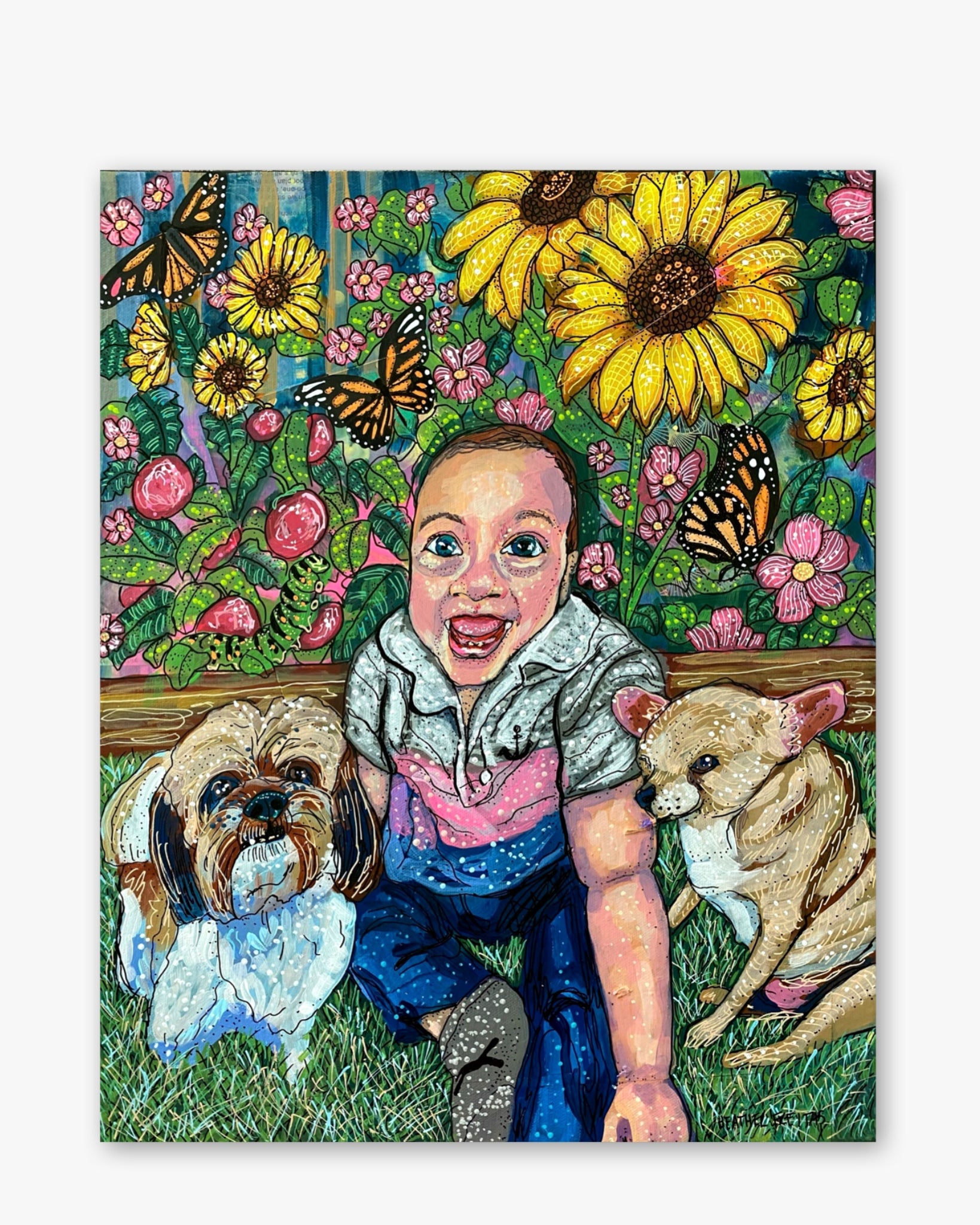 Luka & Friends - Heather Freitas - fine art home deccor