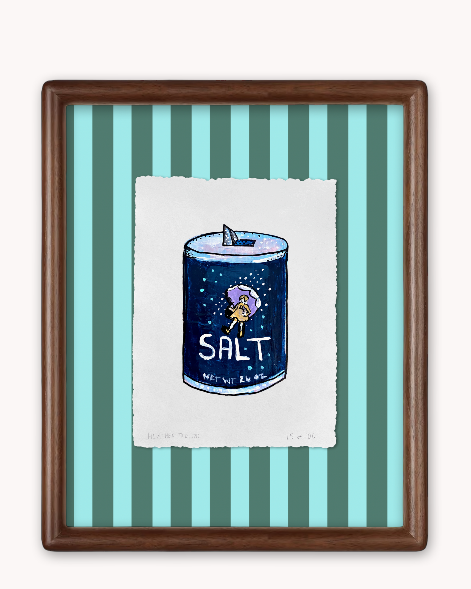 Salt Limited Edition Framed Print